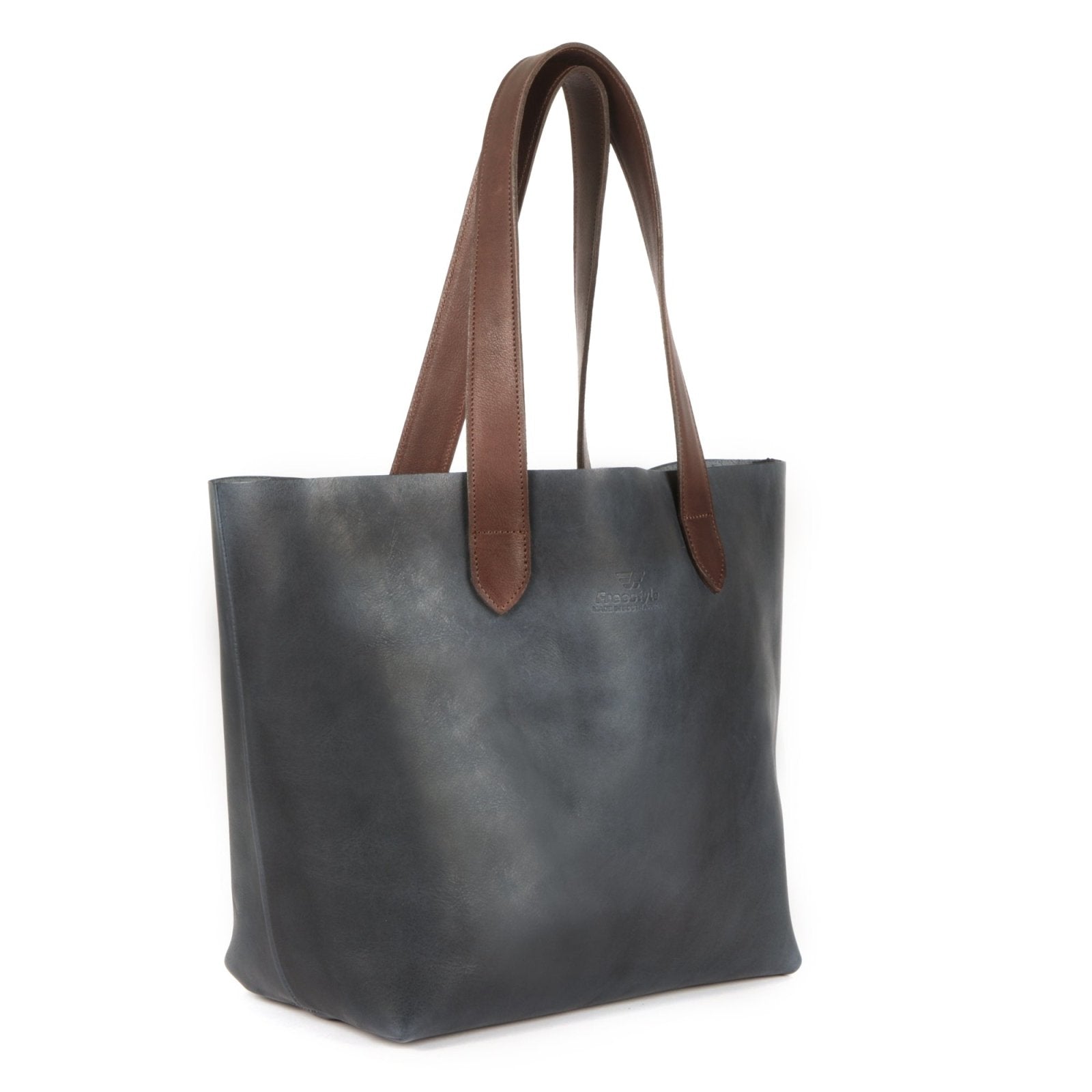 Vega Unlined Premium Leather Shopper Bag - Freestyle SA Proudly local leather boots veldskoens vellies leather shoes suede veldskoens