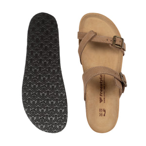 Corkies Isabella Anatomical Cork Footbed Premium leather health sandal