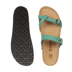Corkies Isabella Anatomical Cork Footbed Premium leather health sandal