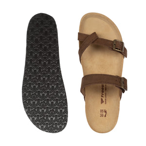 Corkies Isabella Anatomical Cork Footbed Premium leather health sandal