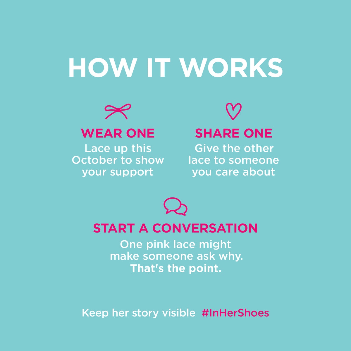 In Her Shoes for Breast Cancer Awareness with Project Flamingo