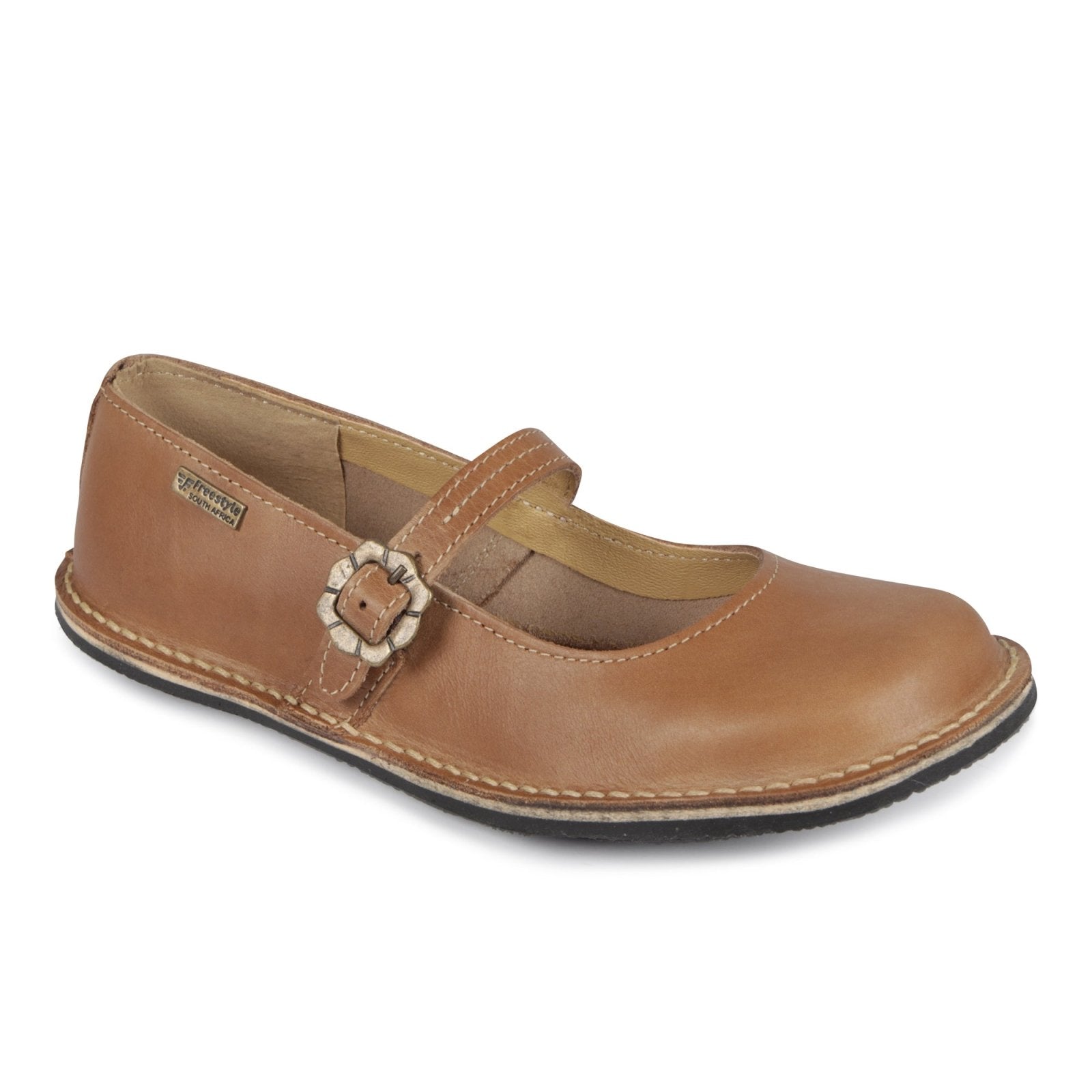 Adele Ladies Premium Leather Mary Jane Court Shoe - Freestyle SA Proudly local leather boots veldskoens vellies leather shoes suede veldskoens