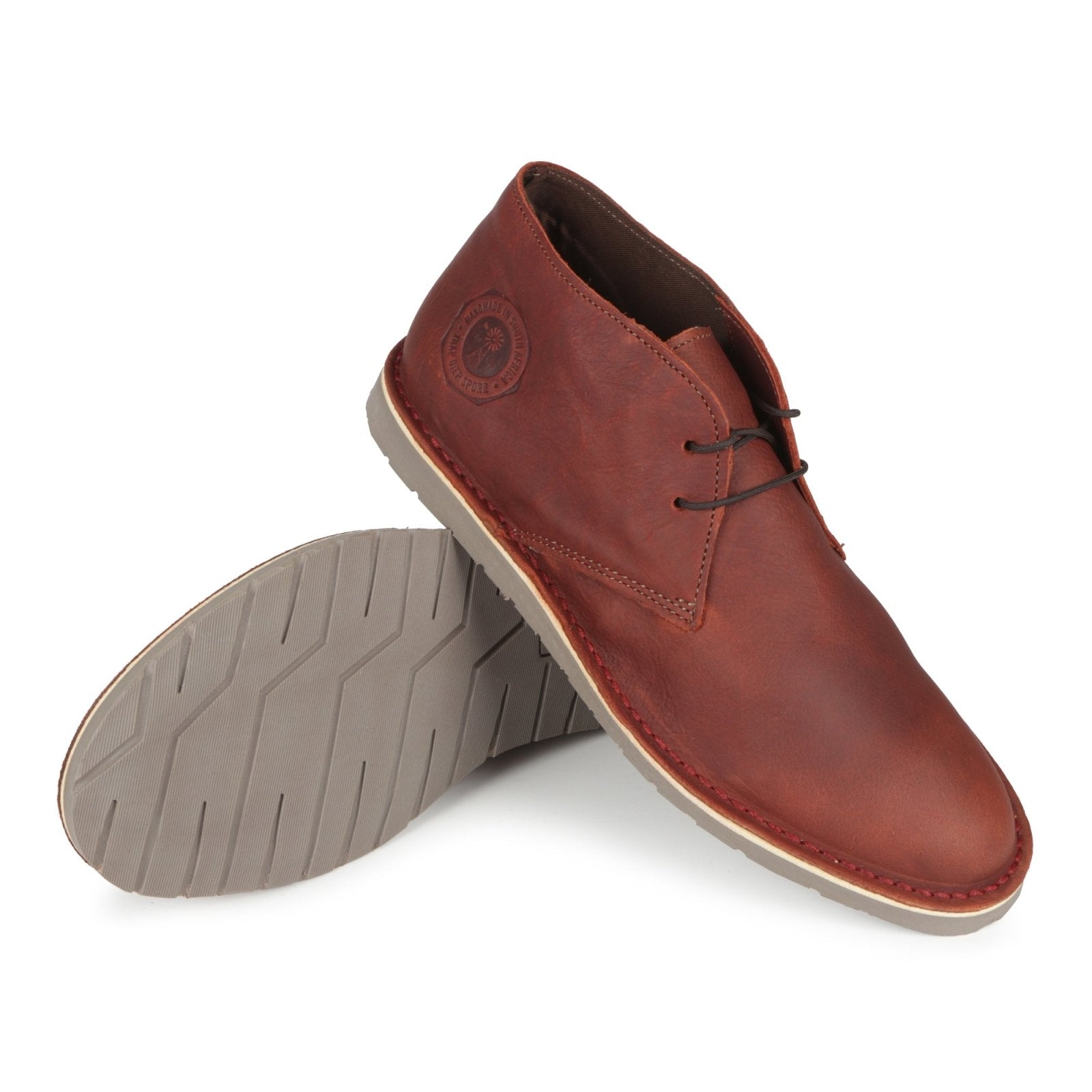 Black Friday Freestyle Lansdowne Gevaarlike Leather Veldskoen - Waxy Chestnut - Freestyle SA Proudly local vellies leather boots veldskoens vellies leather shoes suede veldskoens