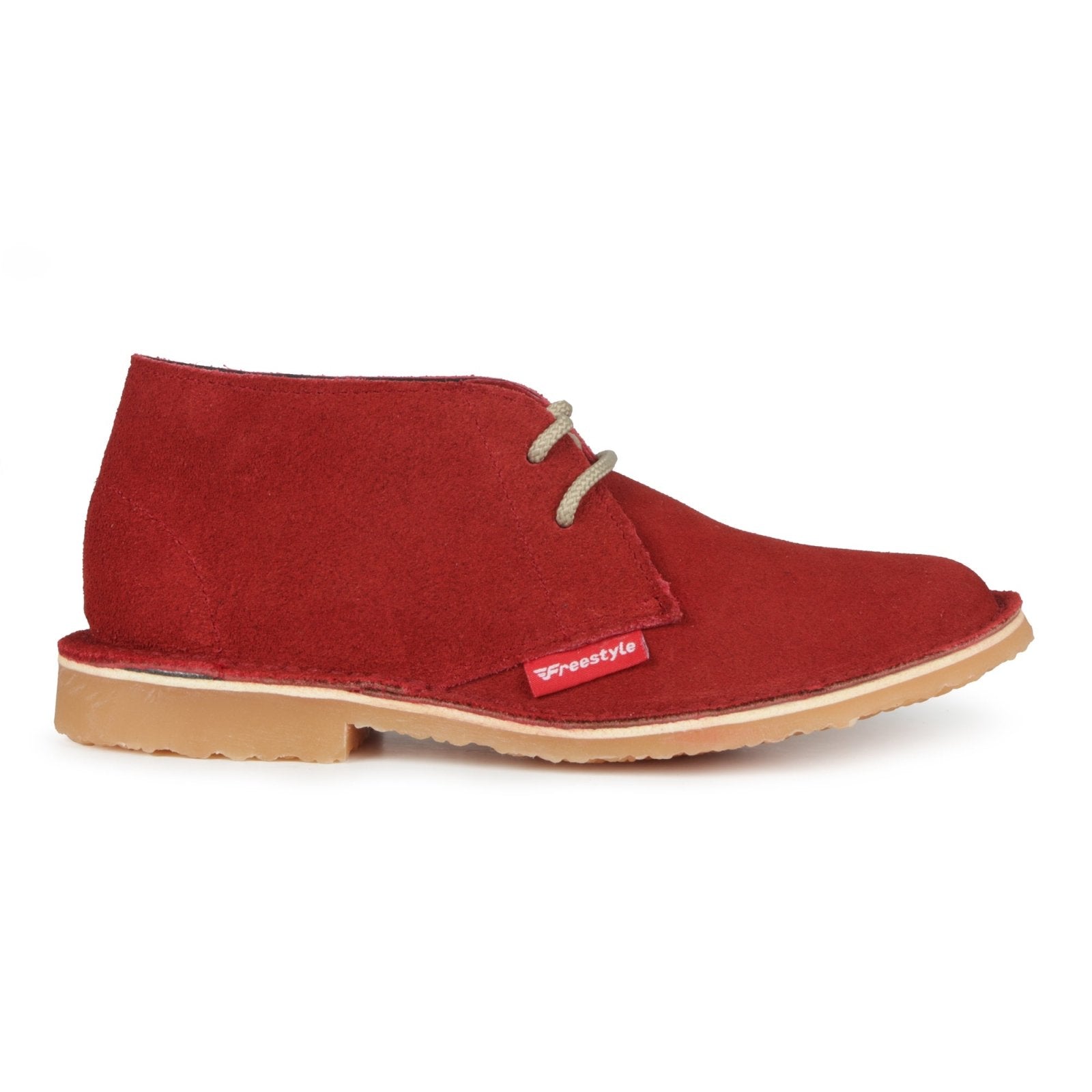 BLACK FRIDAY - Hunter Premium Leather Veldskoen - Suede Red - Freestyle SA Proudly local leather boots veldskoens vellies leather shoes suede veldskoens