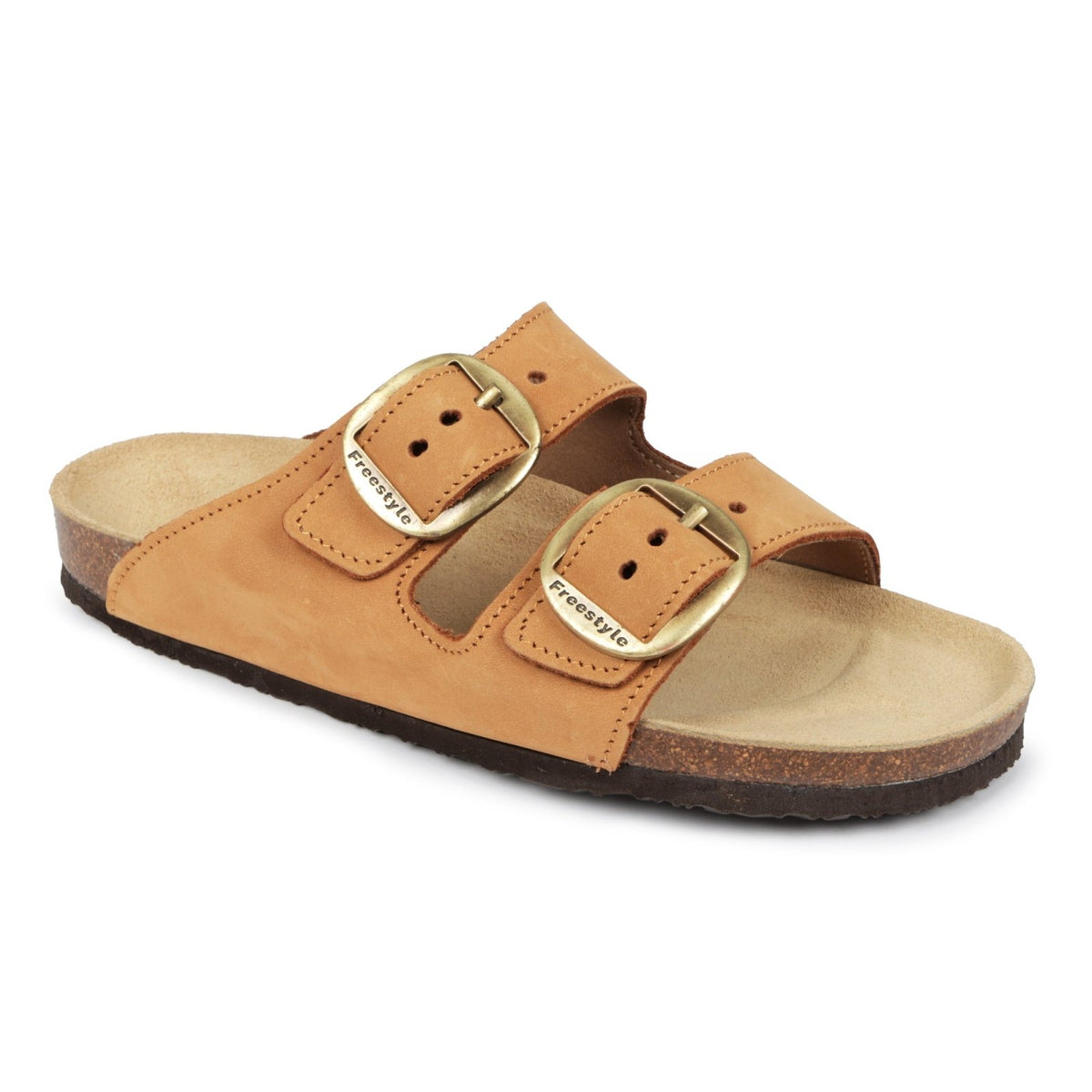 Corkies Kiirsten Ladies Anatomical Premium Leather sandals - Freestyle SA Proudly local leather boots veldskoens vellies leather shoes suede veldskoens