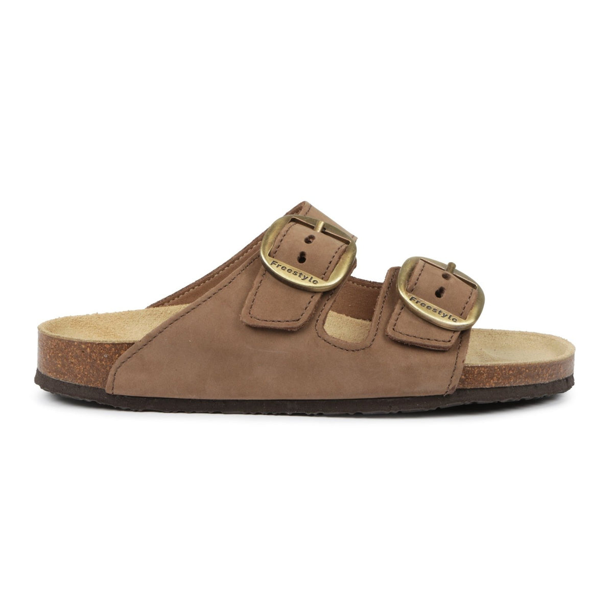 Corkies Kiirsten Ladies Anatomical Premium Leather sandals - Freestyle SA Proudly local leather boots veldskoens vellies leather shoes suede veldskoens