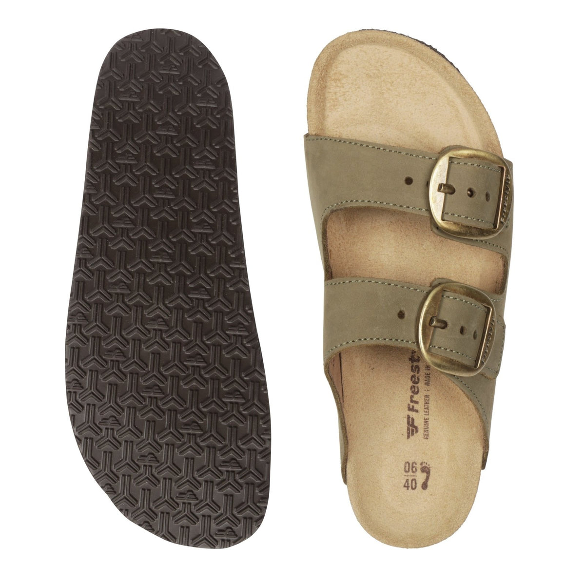 Corkies Kiirsten Ladies Anatomical Premium Leather sandals - Freestyle SA Proudly local leather boots veldskoens vellies leather shoes suede veldskoens