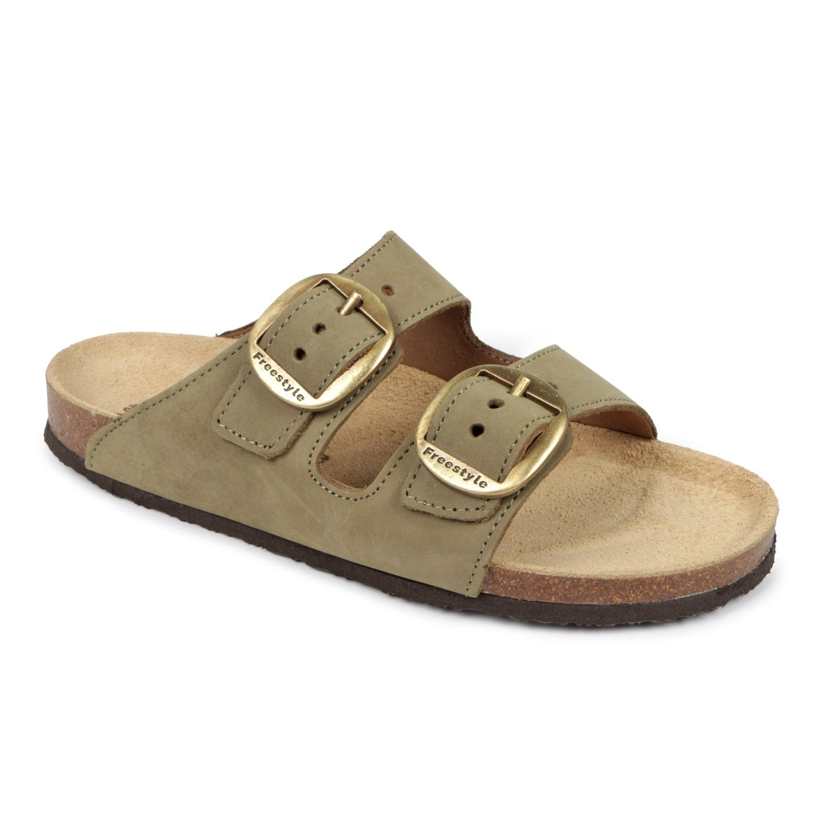 Corkies Kiirsten Ladies Anatomical Premium Leather sandals - Freestyle SA Proudly local leather boots veldskoens vellies leather shoes suede veldskoens