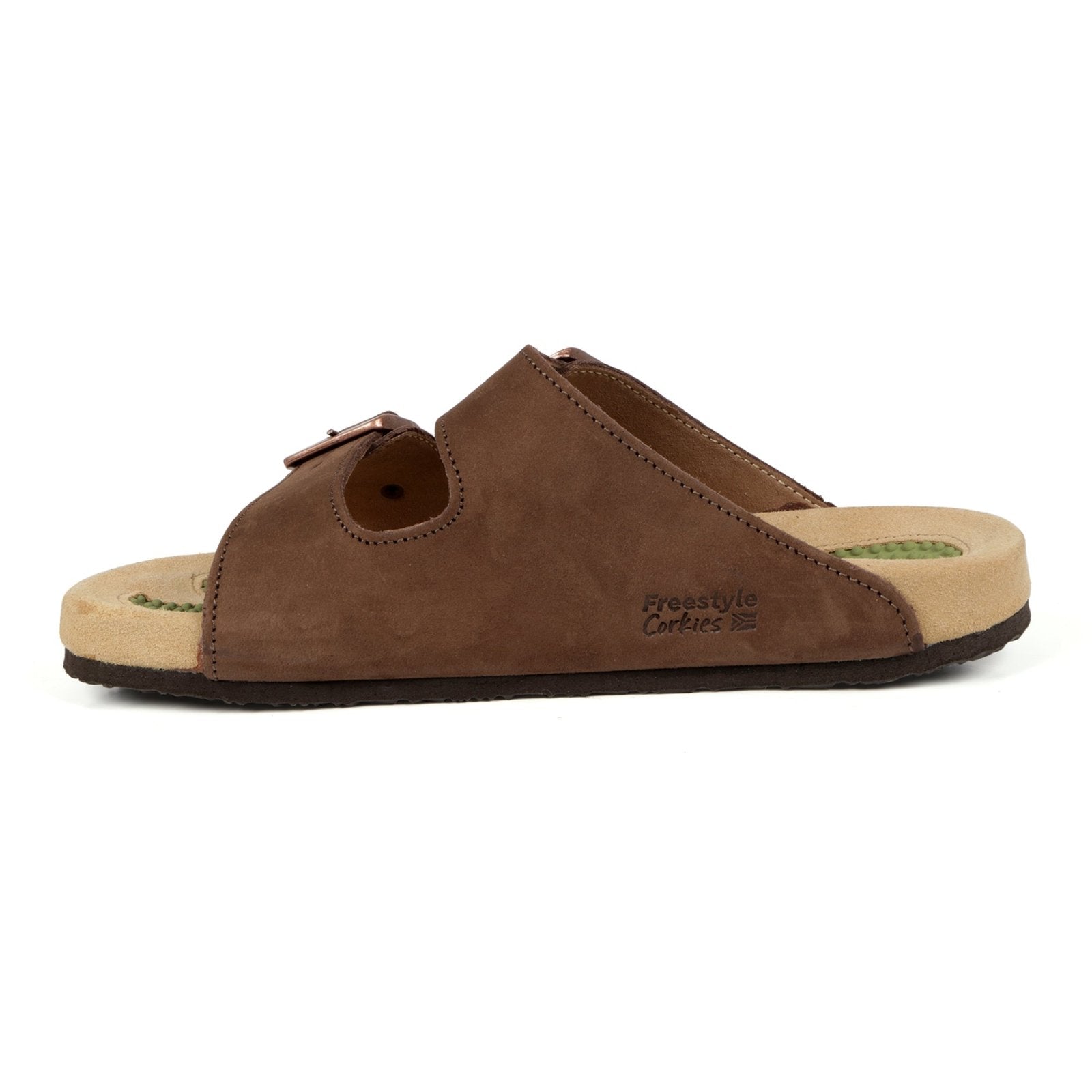 Corkies Mattheus Ripple Premium Leather Anatomical Health Sandal - Freestyle SA Proudly local leather boots veldskoens vellies leather shoes suede veldskoens