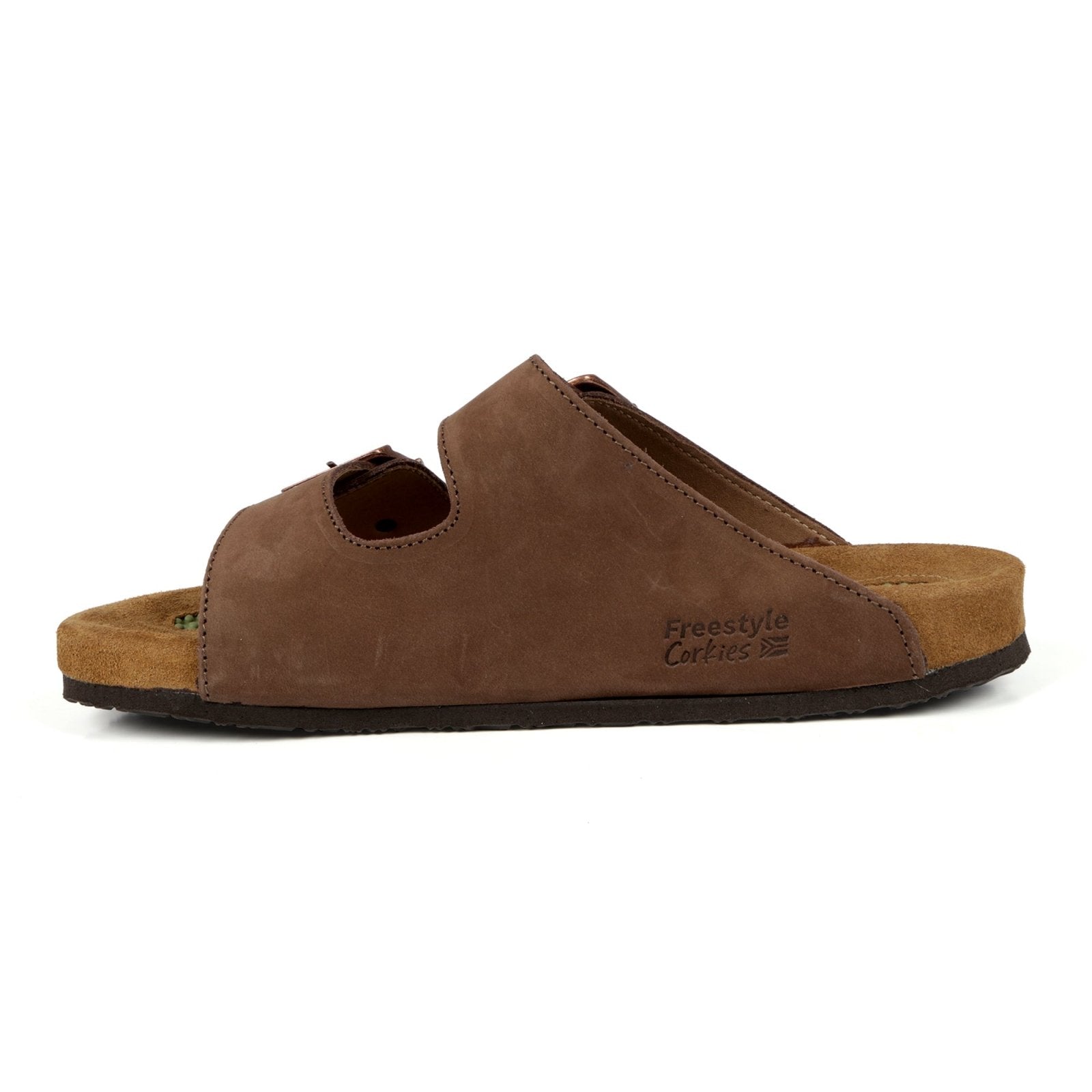 Corkies Mattheus Ripple Premium Leather Anatomical Health Sandal - Freestyle SA Proudly local leather boots veldskoens vellies leather shoes suede veldskoens