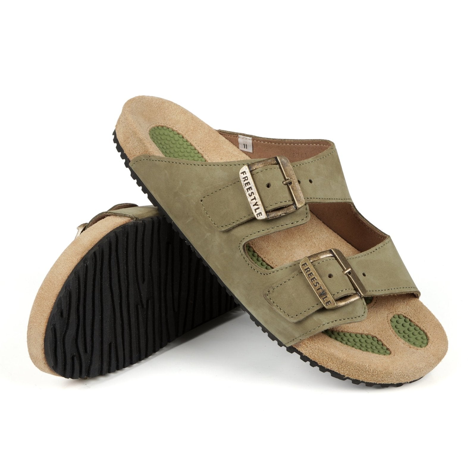 Corkies Mattheus Ripple Premium Leather Anatomical Health Sandal - Freestyle SA Proudly local leather boots veldskoens vellies leather shoes suede veldskoens