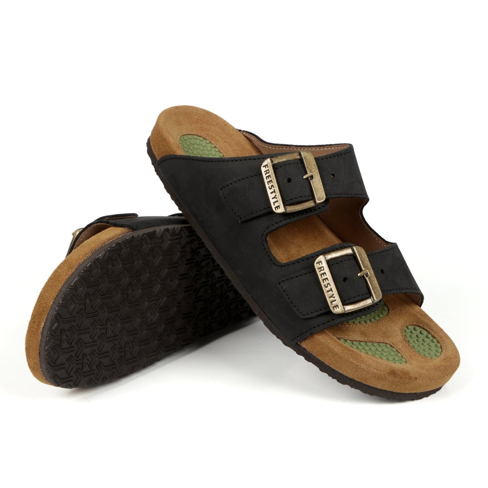 Corkies Mattheus Ripple Premium Leather Anatomical Health Sandal - Freestyle SA Proudly local leather boots veldskoens vellies leather shoes suede veldskoens