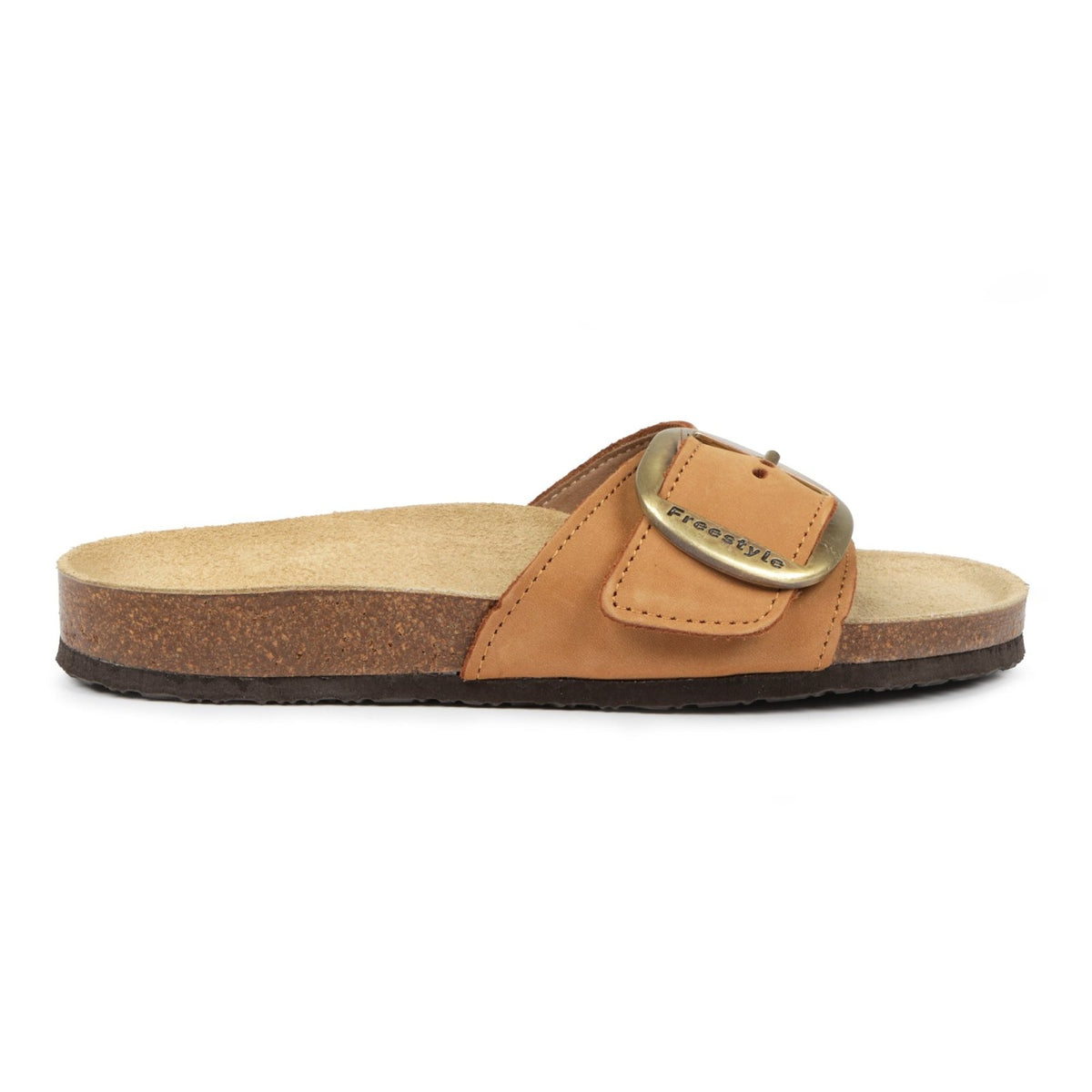 Corkies Saskia Ladies Anatomical Premium Leather sandals - Freestyle SA Proudly local leather boots veldskoens vellies leather shoes suede veldskoens