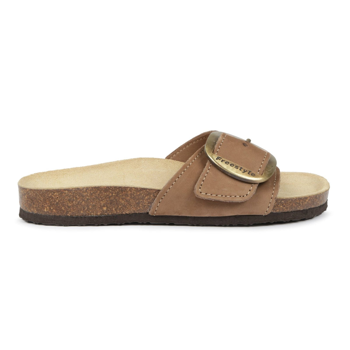 Corkies Saskia Ladies Anatomical Premium Leather sandals - Freestyle SA Proudly local leather boots veldskoens vellies leather shoes suede veldskoens