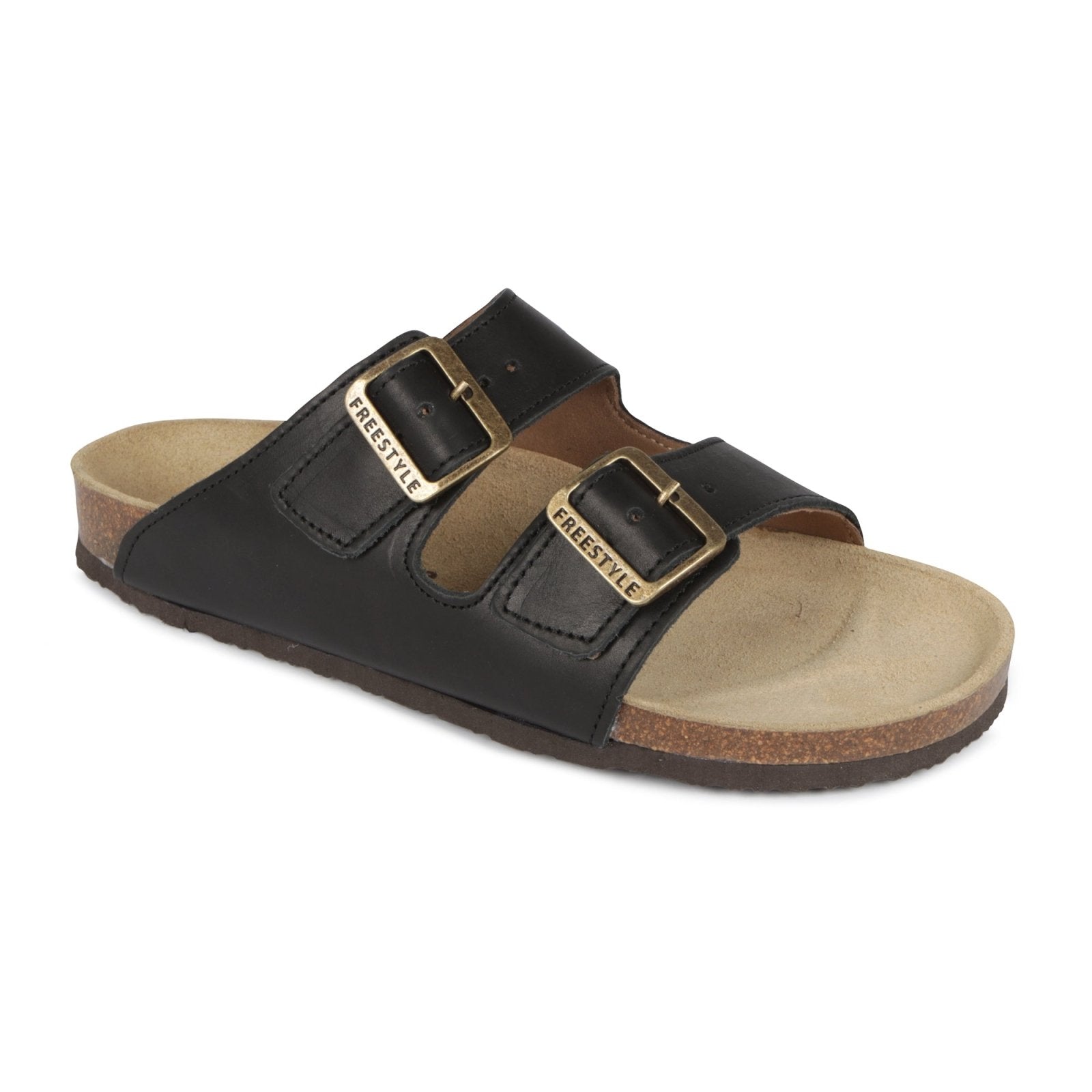 Corkies Sophie Ladies Anatomical Premium Leather sandals - Freestyle SA Proudly local leather boots veldskoens vellies leather shoes suede veldskoens