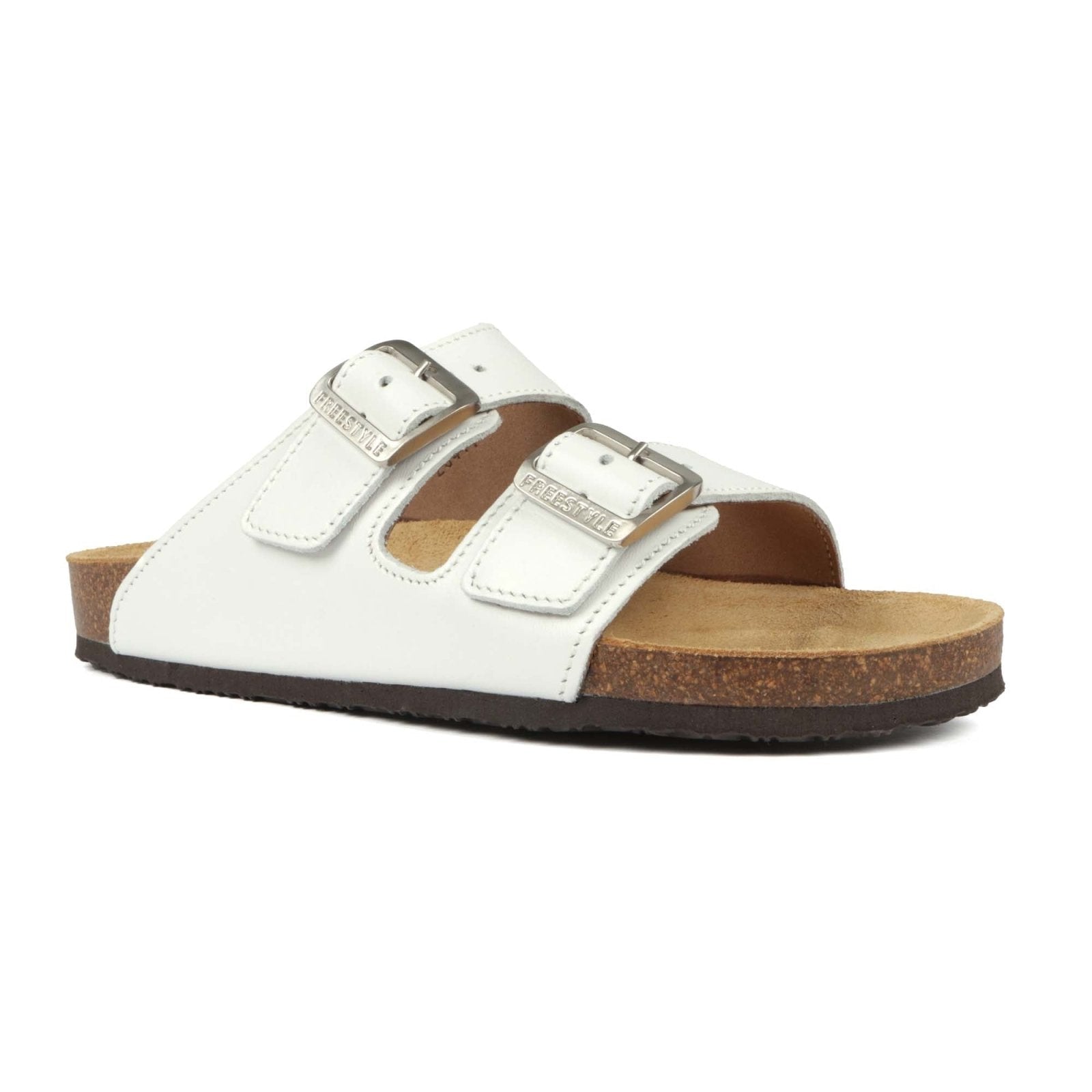 Corkies Sophie Ladies Anatomical Premium Leather sandals - Freestyle SA Proudly local leather boots veldskoens vellies leather shoes suede veldskoens