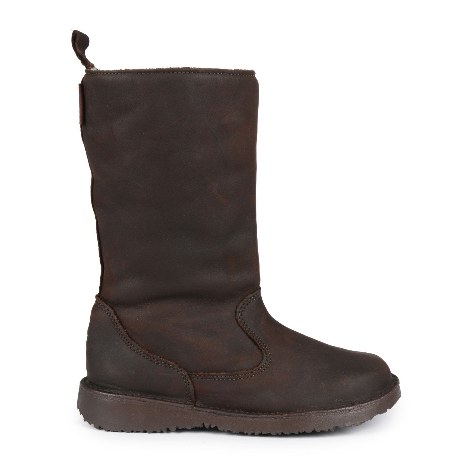 Eskimo 100% wool - lined ladies premium leather boot - Freestyle SA Proudly local leather boots veldskoens vellies leather shoes suede veldskoens