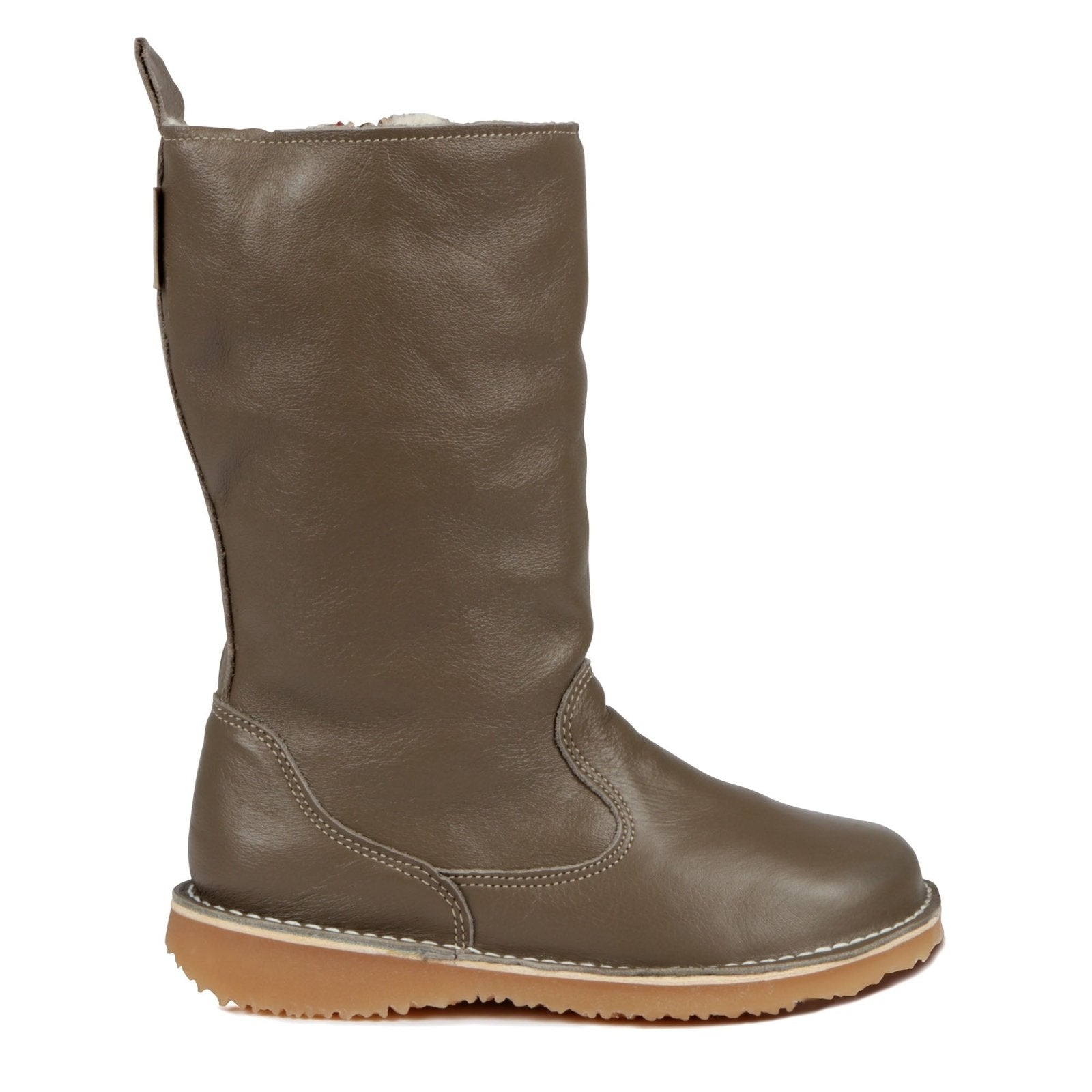 Eskimo 100% wool - lined ladies premium leather boot - Freestyle SA Proudly local leather boots veldskoens vellies leather shoes suede veldskoens