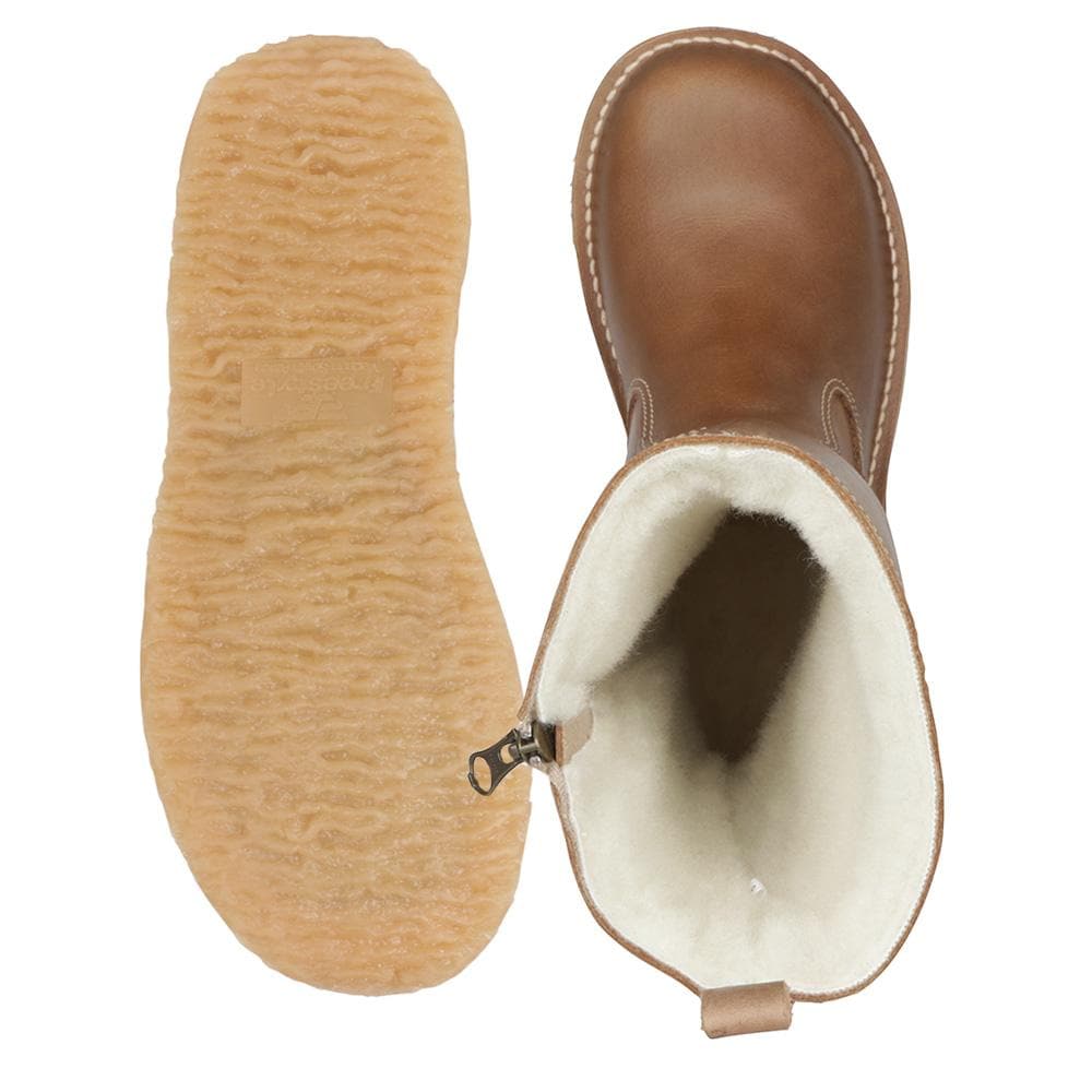 Eskimo 100% wool - lined ladies premium leather boot - Freestyle SA Proudly local leather boots veldskoens vellies leather shoes suede veldskoens