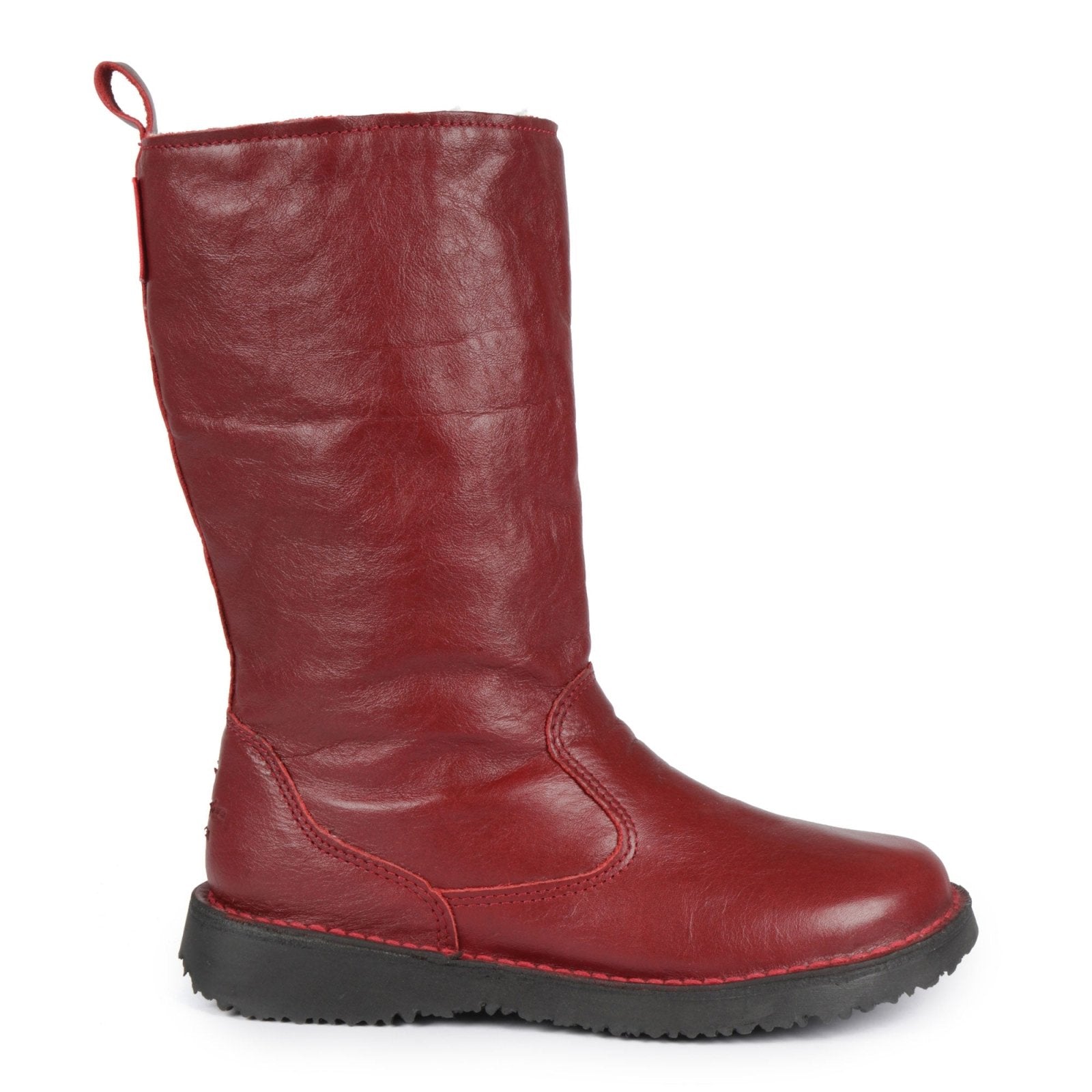 Eskimo 100% wool - lined ladies premium leather boot - Freestyle SA Proudly local leather boots veldskoens vellies leather shoes suede veldskoens