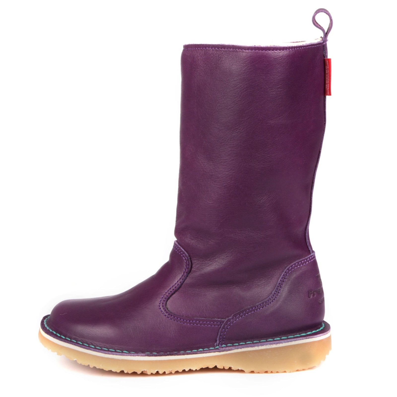 Eskimo 100% wool - lined ladies premium leather boot - Freestyle SA Proudly local leather boots veldskoens vellies leather shoes suede veldskoens