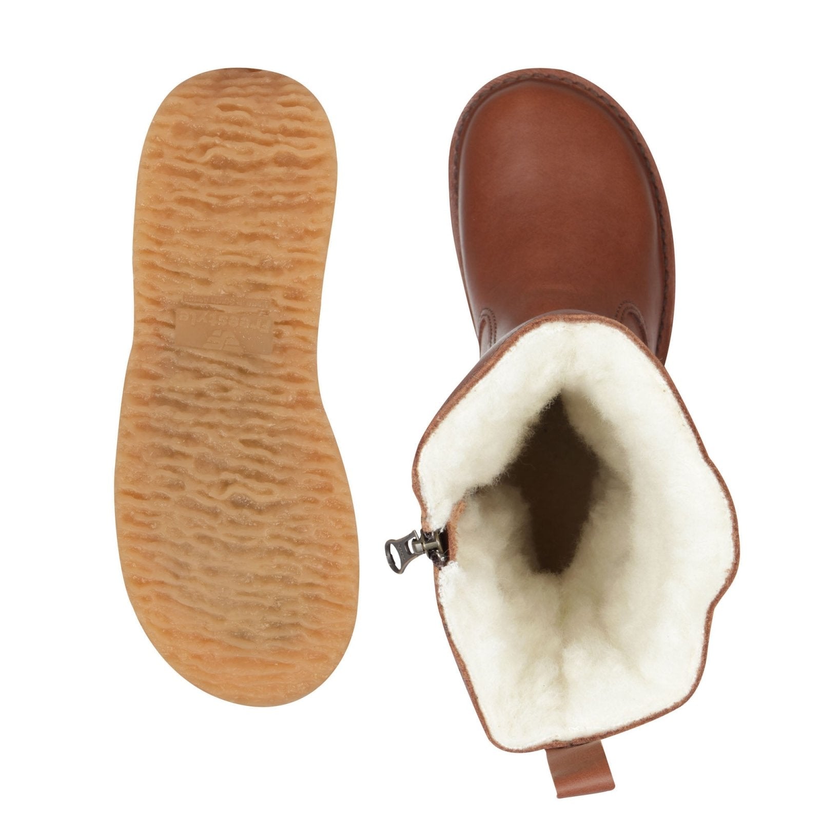 Eskimo 100% wool - lined ladies premium leather boot - Freestyle SA Proudly local leather boots veldskoens vellies leather shoes suede veldskoens