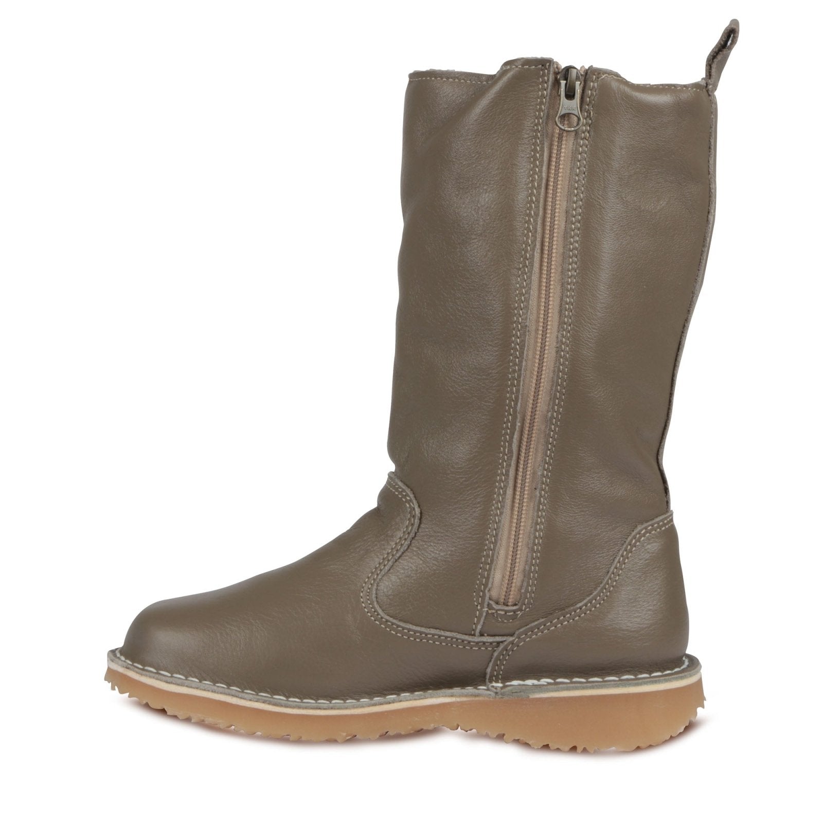 Eskimo 100% wool - lined ladies premium leather boot - Freestyle SA Proudly local leather boots veldskoens vellies leather shoes suede veldskoens