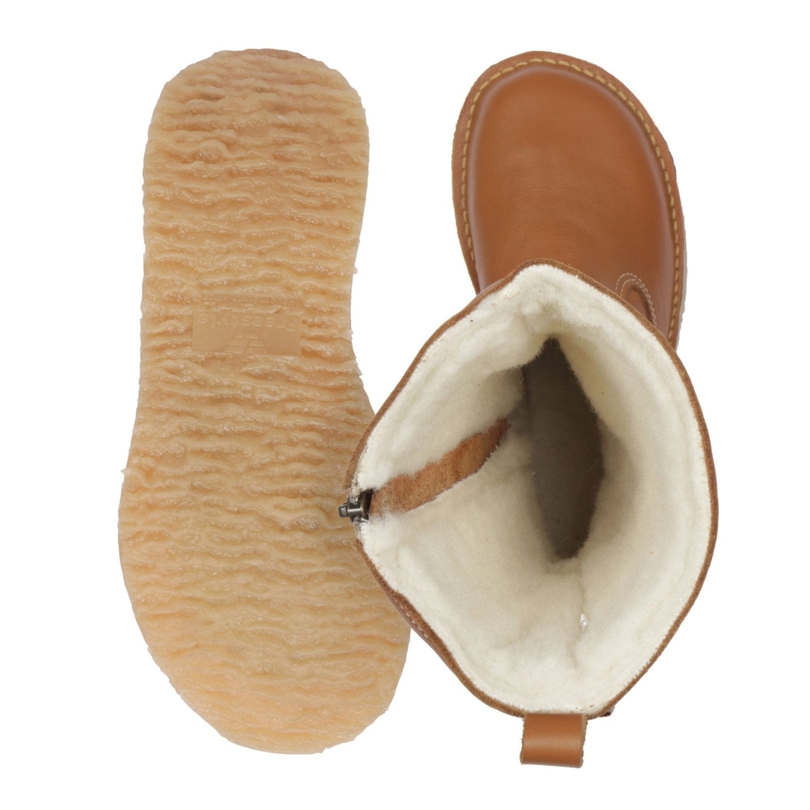 Eskimo 100% wool - lined ladies premium leather boot - Freestyle SA Proudly local leather boots veldskoens vellies leather shoes suede veldskoens