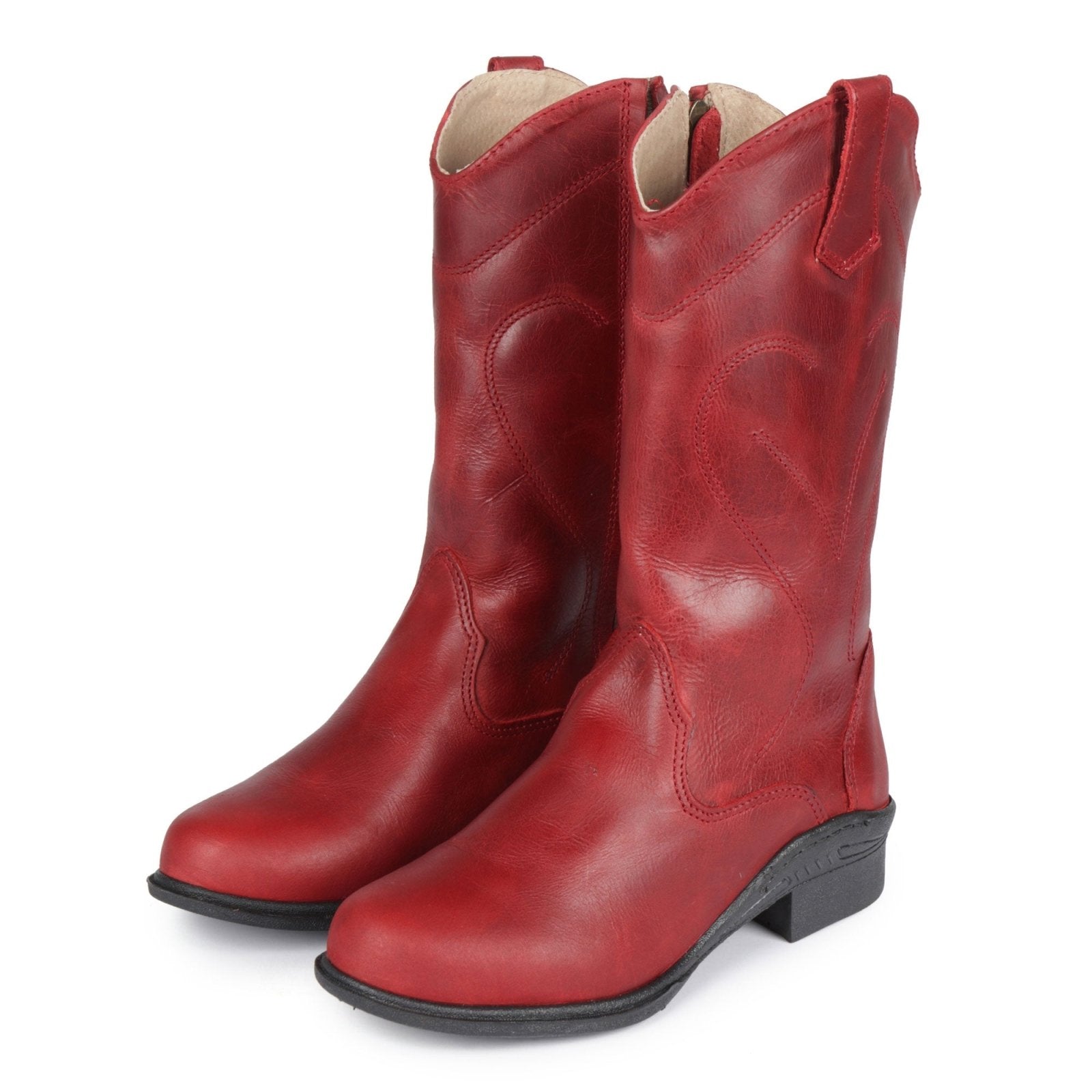 Freestyle Cowboy Ladies Premium Leather Boot - Freestyle SA Proudly local leather boots veldskoens vellies leather shoes suede veldskoens