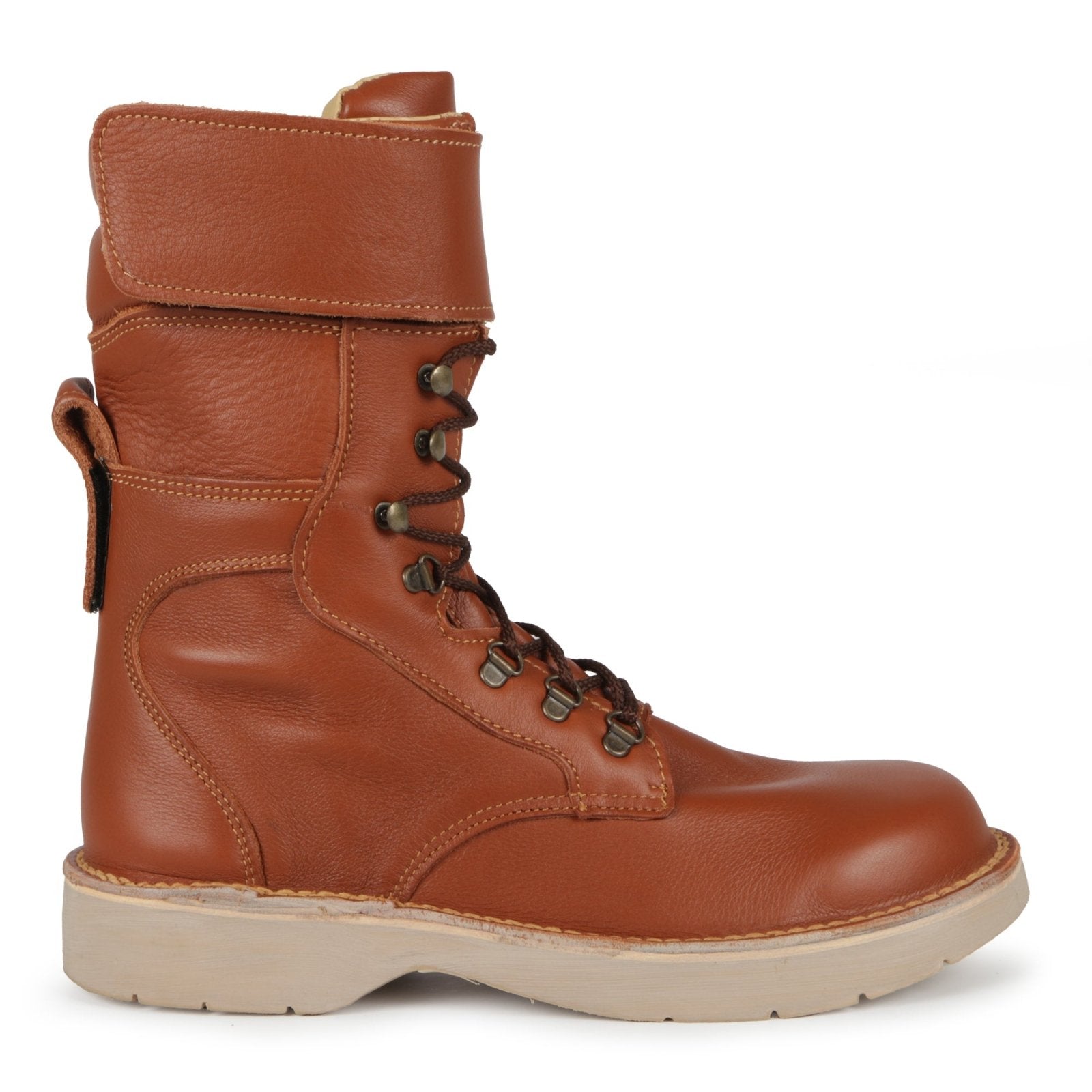 Gemsbok Soft Premium Leather Hunting Boot on a Camel Sole - Freestyle SA Proudly local leather boots veldskoens vellies leather shoes suede veldskoens