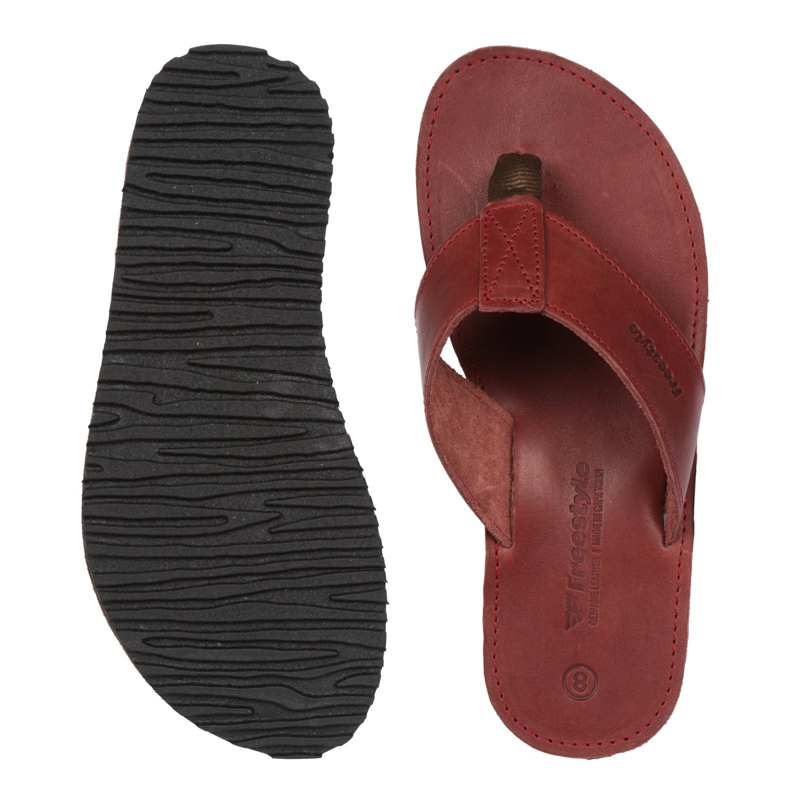 Hemingway Deluxe Men's Premium Leather Sandal - Freestyle SA Proudly local leather boots veldskoens vellies leather shoes suede veldskoens
