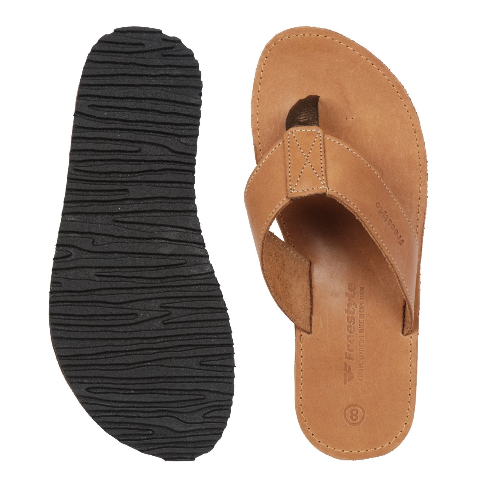 Hemingway Deluxe Men's Premium Leather Sandal - Freestyle SA Proudly local leather boots veldskoens vellies leather shoes suede veldskoens