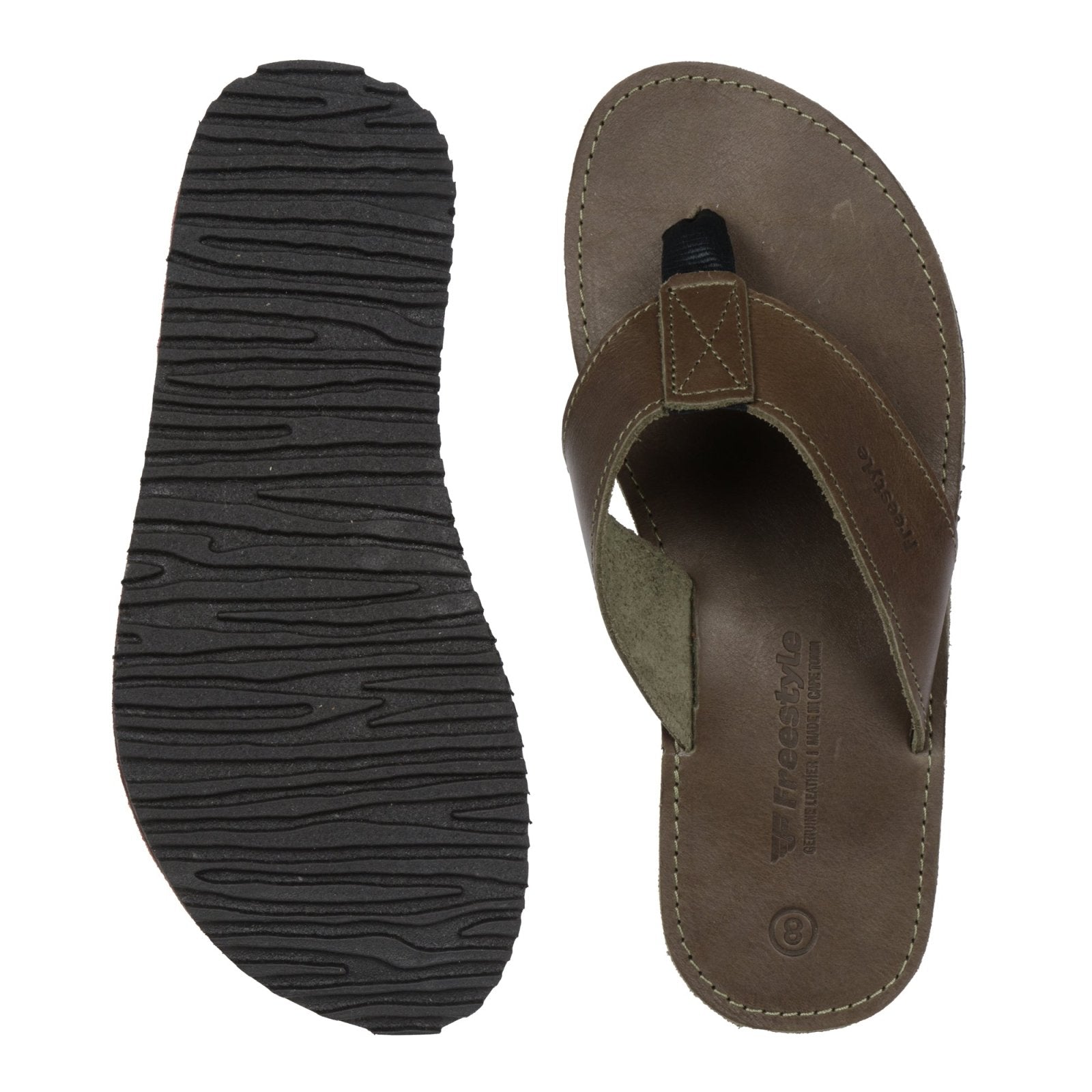 Hemingway Deluxe Men's Premium Leather Sandal - Freestyle SA Proudly local leather boots veldskoens vellies leather shoes suede veldskoens