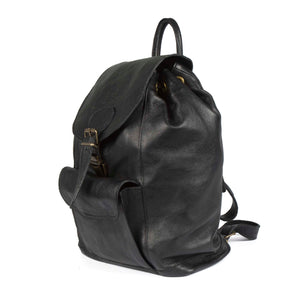 Jacqui Ecology Premium Soft-Milled Genuine Wild Kudu Leather Backpack