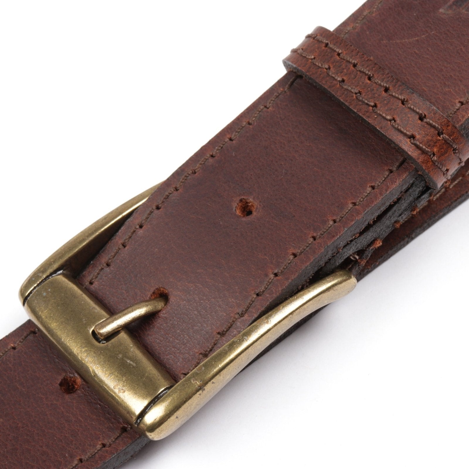 Men's Jaco Stitched 38mm Premium Full Grain Leather Jeans Belt - Freestyle SA Proudly local leather boots veldskoens vellies leather shoes suede veldskoens
