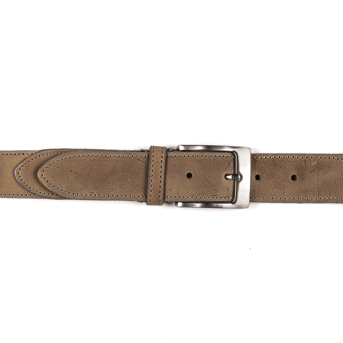 Men's Ranger Stitched 38mm Premium Full Grain Leather Belt - Freestyle SA Proudly local leather boots veldskoens vellies leather shoes suede veldskoens