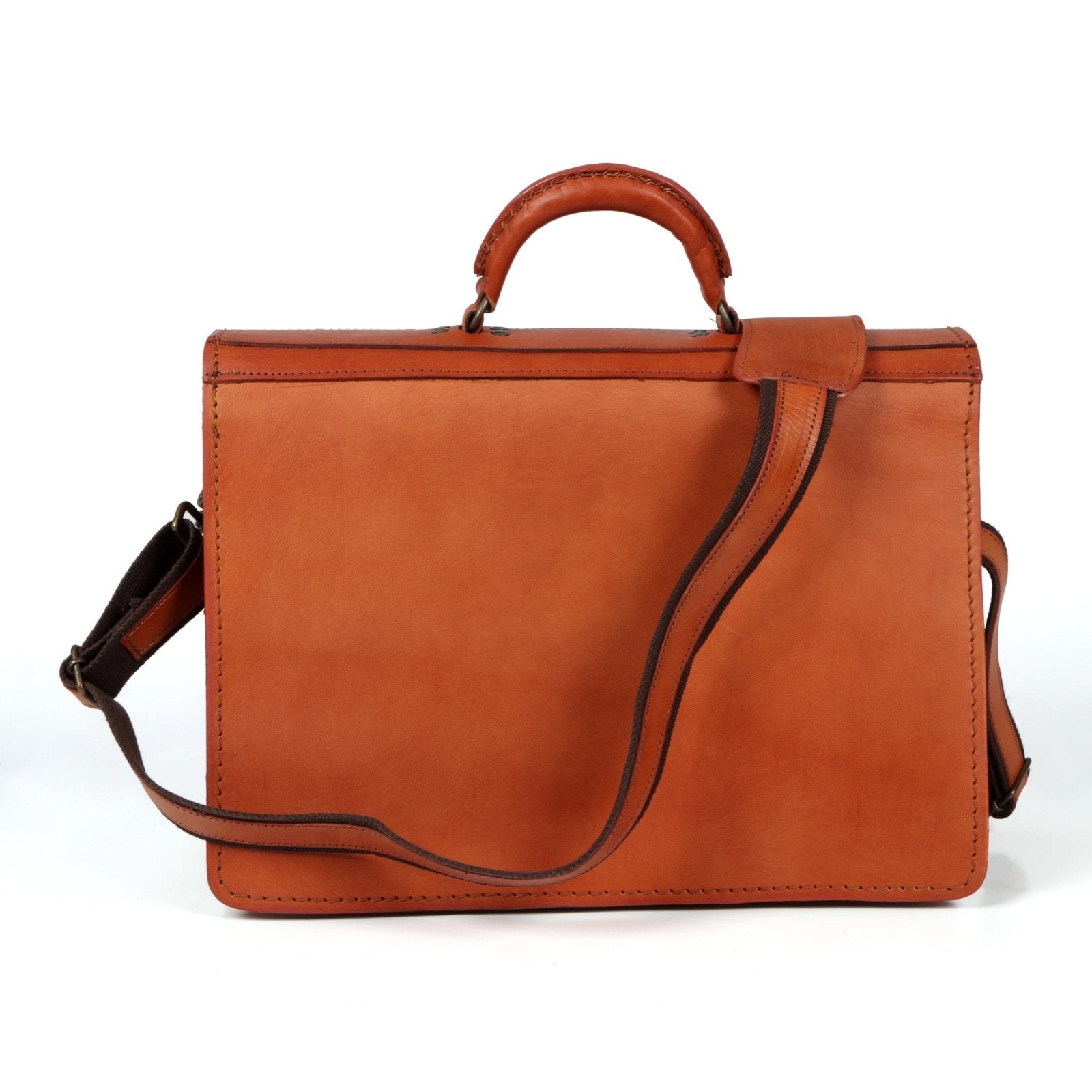 Midi III vegetable - tanned hand - dyed leather satchel - Freestyle SA Proudly local Apparel & Accessories leather boots veldskoens vellies leather shoes suede veldskoens