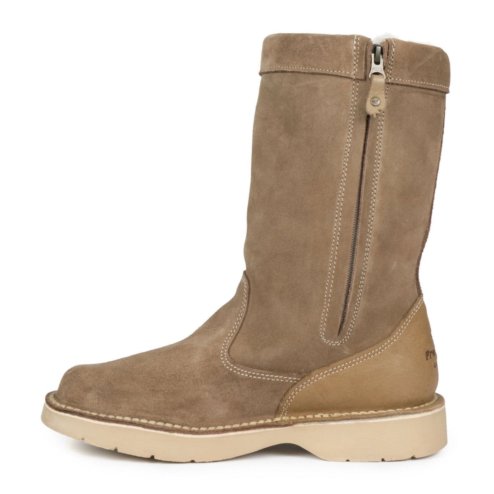 Polar Surf Boot Locally Handmade Premium Suede 100% Wool-lined - Freestyle SA Proudly local leather boots veldskoens vellies leather shoes suede veldskoens