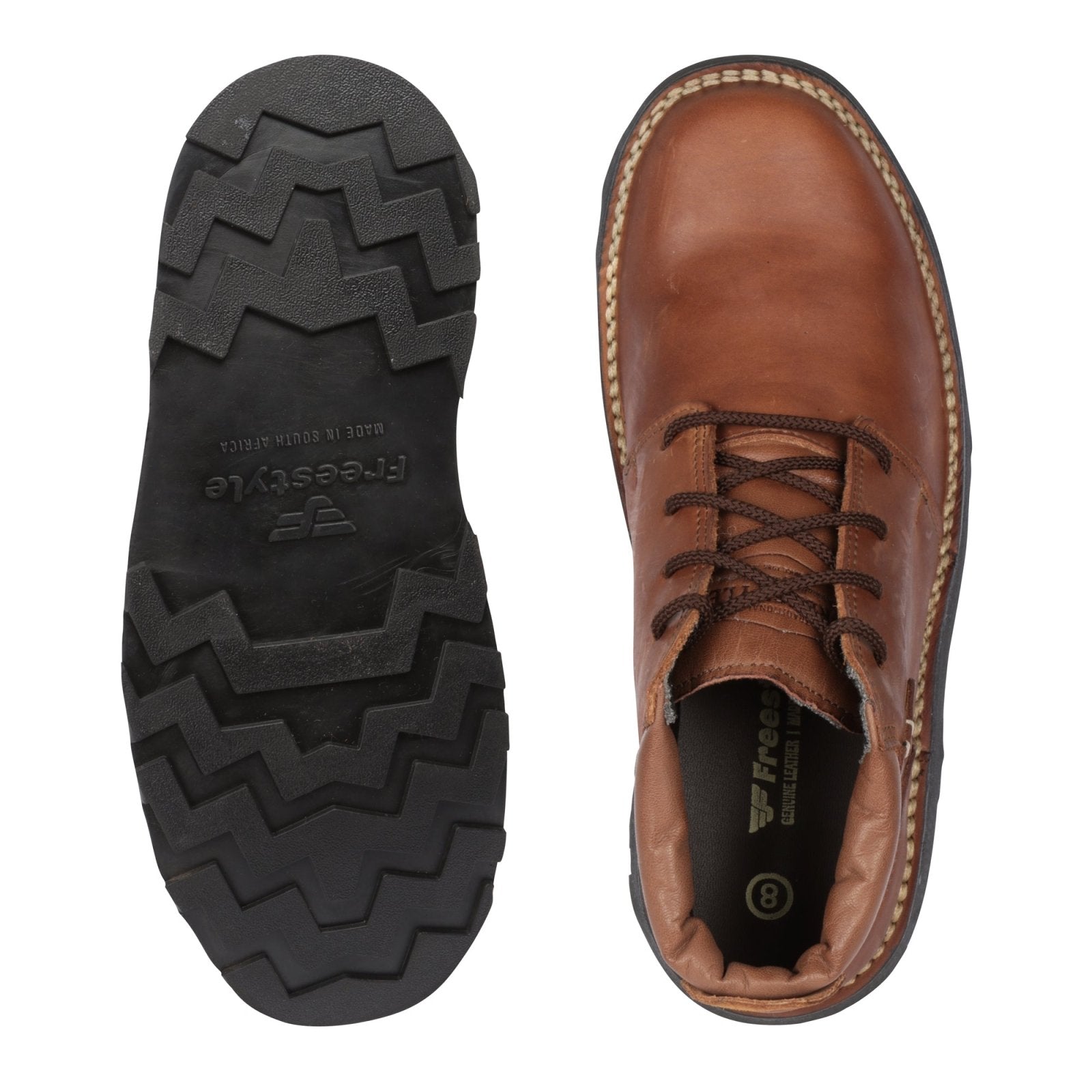 Rooikat Authentic Safari Premium Leather Boot - Freestyle SA Proudly local leather boots veldskoens vellies leather shoes suede veldskoens