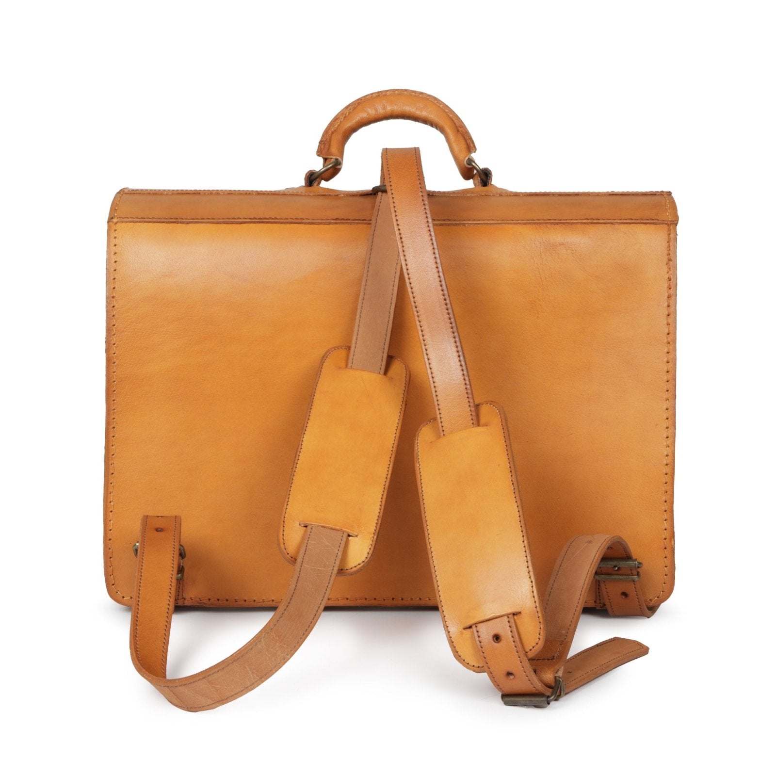 Scholar School Edition vegetable-tanned leather satchel - Freestyle SA Proudly local leather boots veldskoens vellies leather shoes suede veldskoens