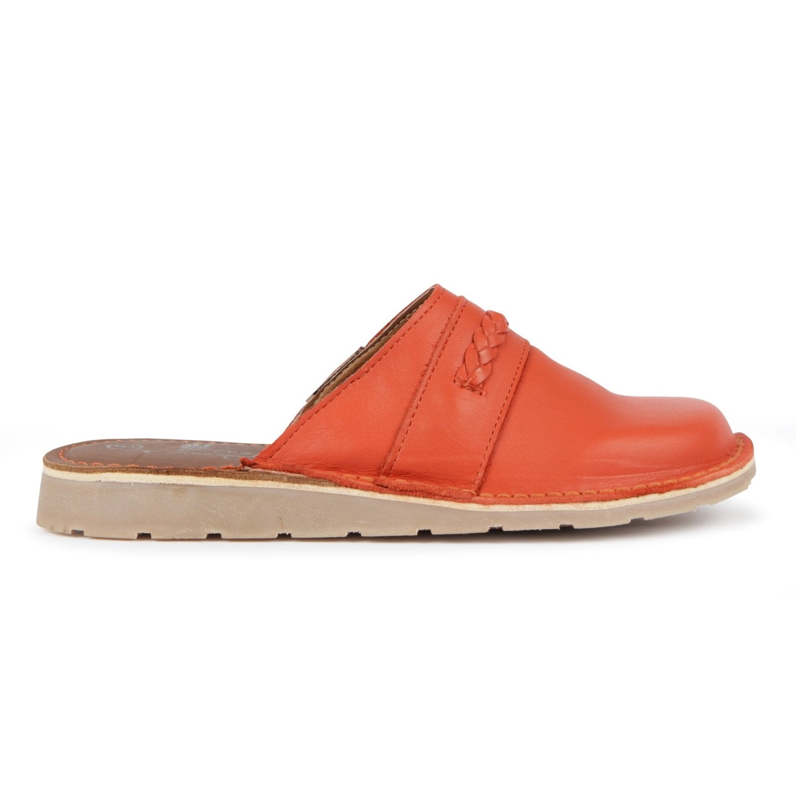 Sienna premium leather handcrafted Slip - On Clog - Freestyle SA Proudly local leather boots veldskoens vellies leather shoes suede veldskoens
