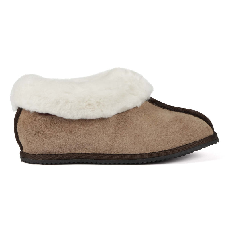 Sneeubok Unisex Premium Suede Woolen Slippers