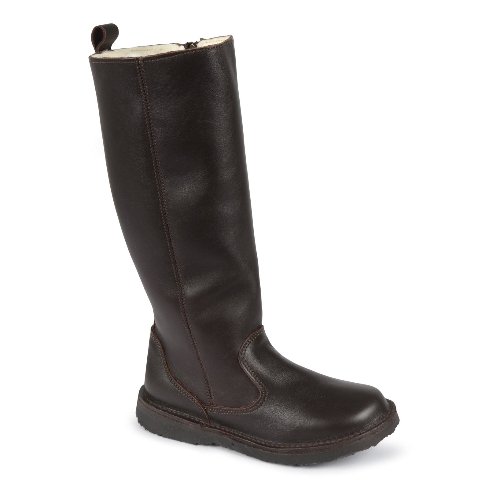 Stella 100% wool - lined premium leather ladies boot - Freestyle SA Proudly local leather boots veldskoens vellies leather shoes suede veldskoens