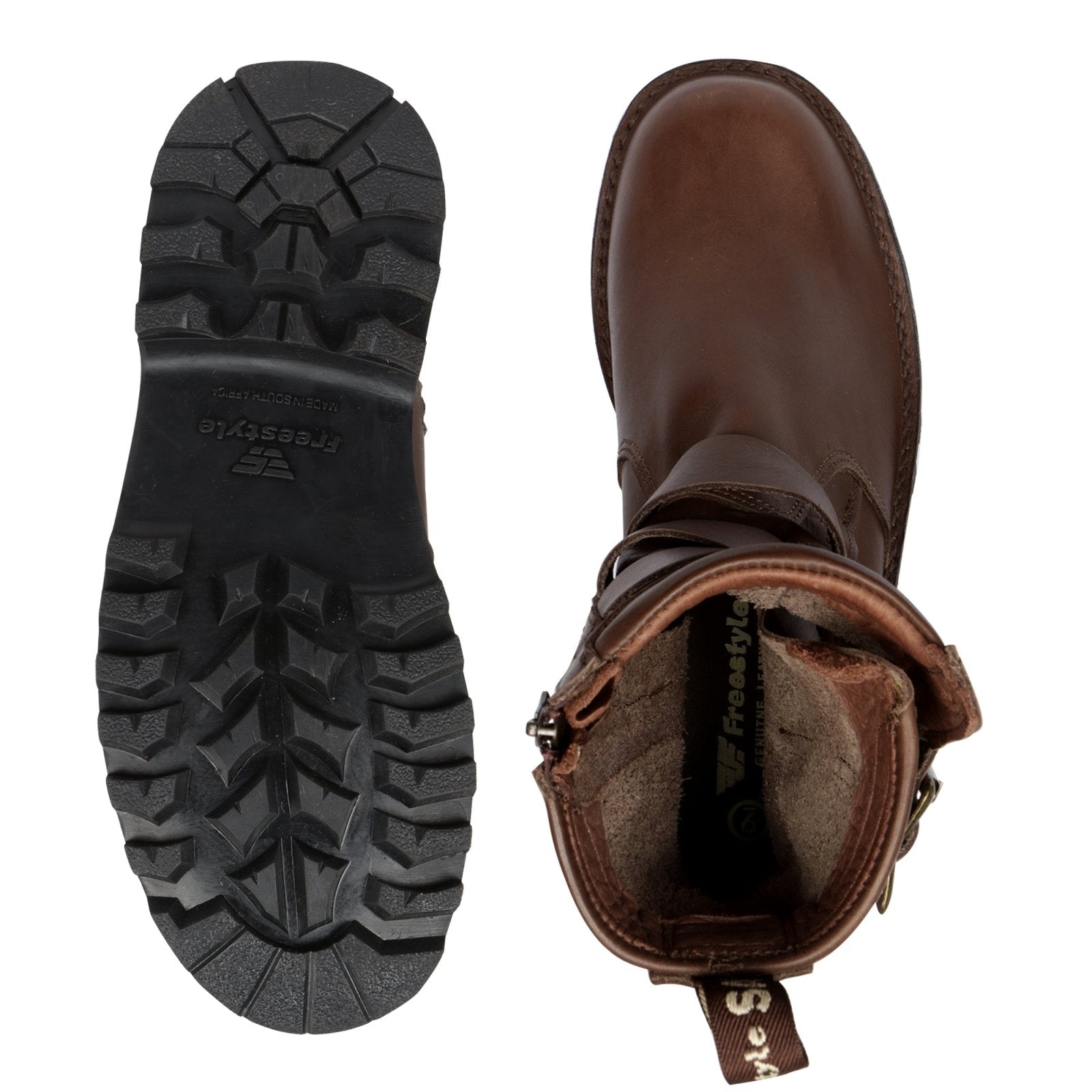 Stormrider Men's Premium 3 Buckle Boot with inside zip