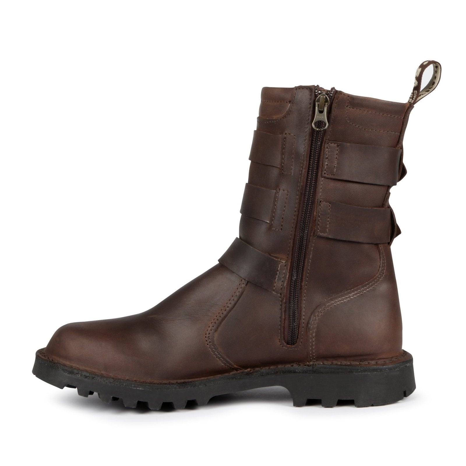 Stormrider Men's Premium 3 Buckle Boot with inside zip
