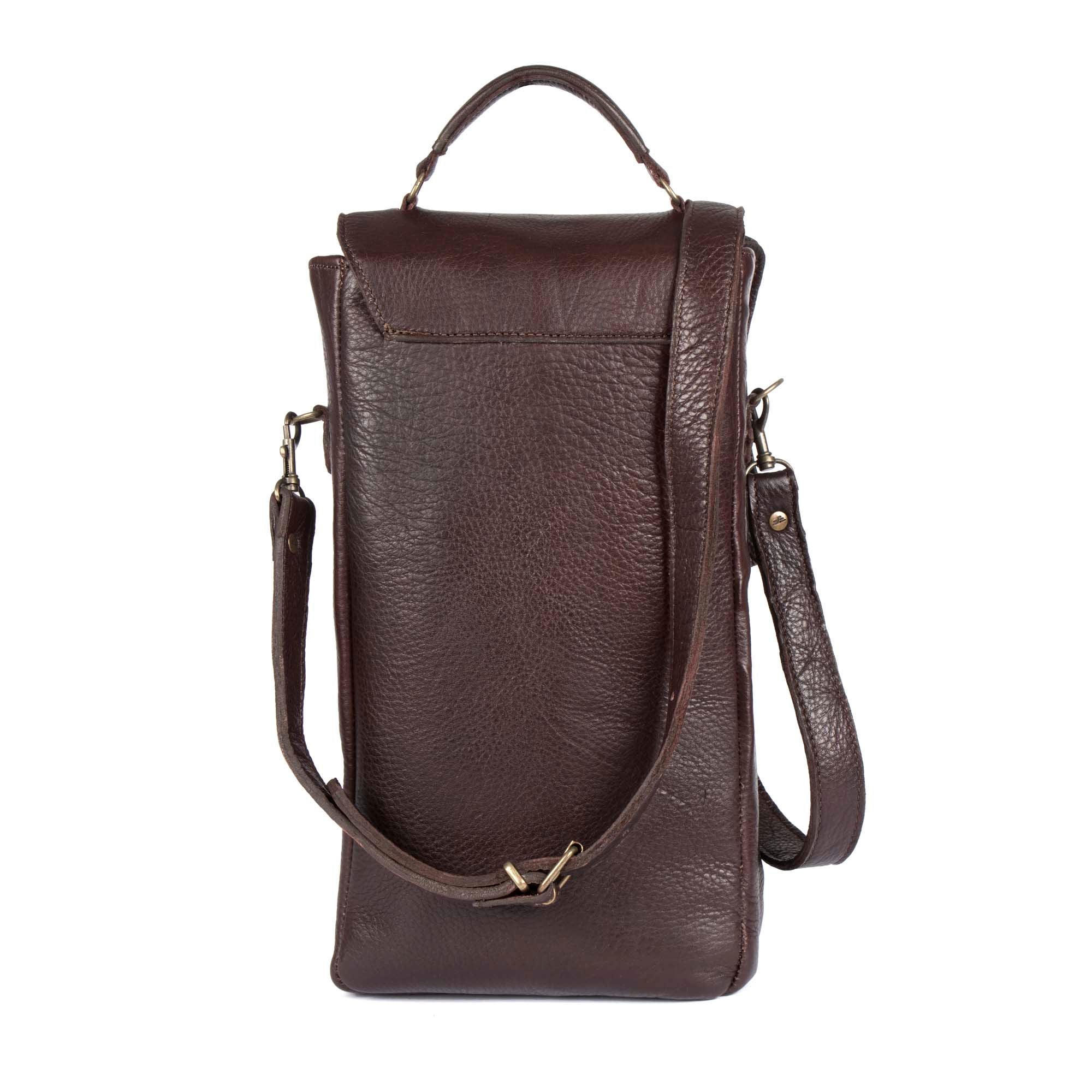 Dionysus Premium Leather Wine Bag