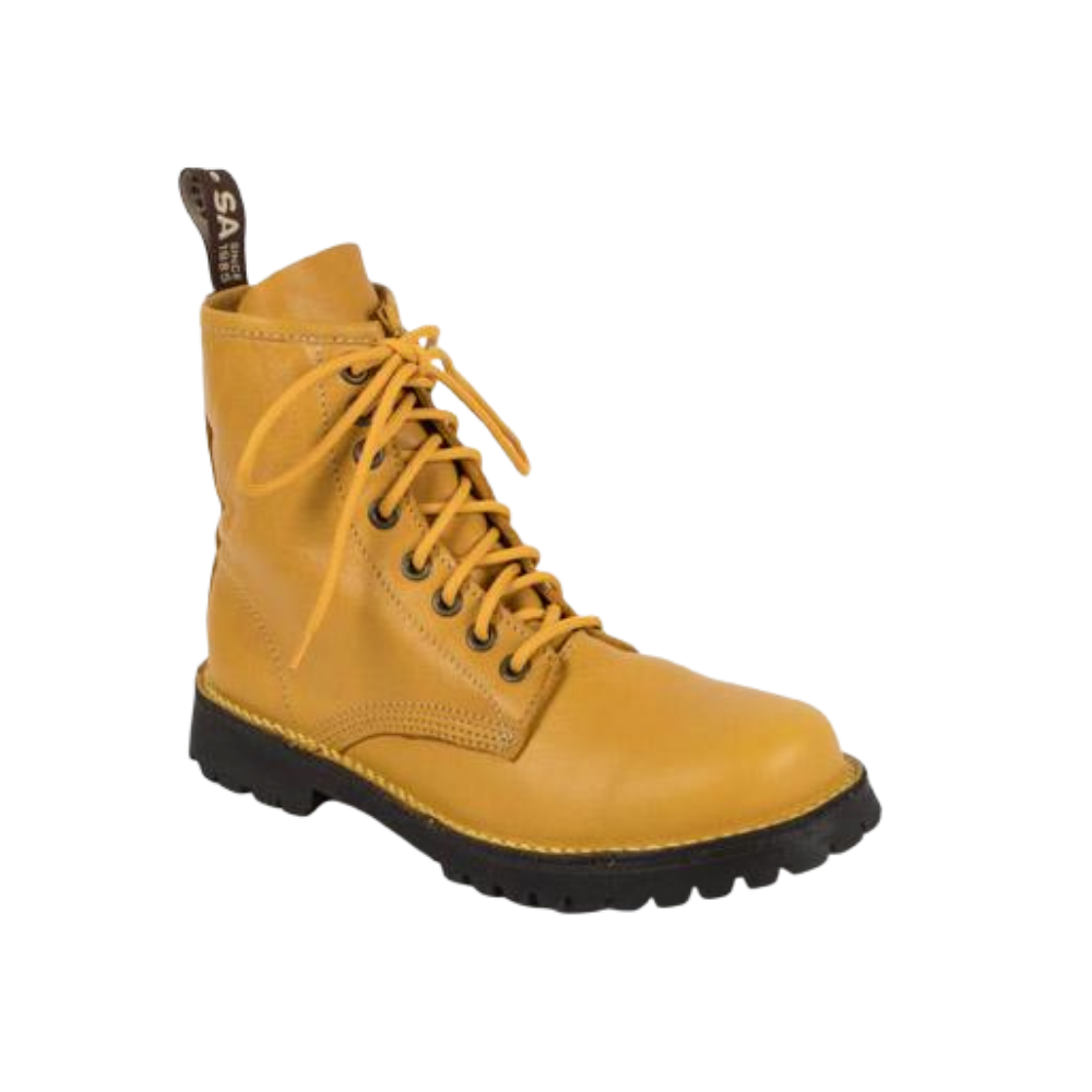 Emma Ladies 8 - Eyelet Premium Leather Boot