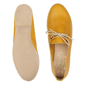 Halle premium leather lace up pump
