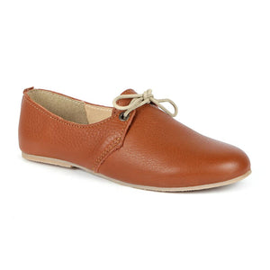 Halle premium leather lace up pump