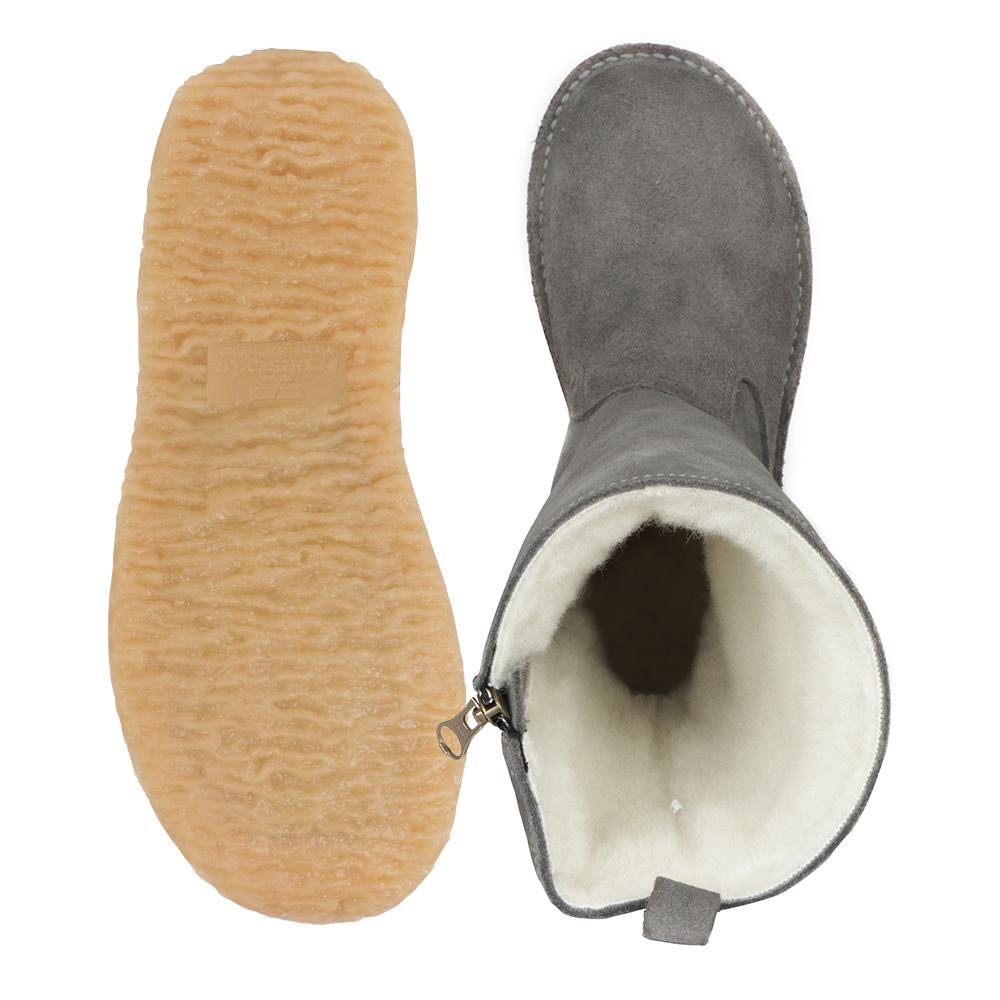Sutherland 100% wool-lined premium suede leather boot